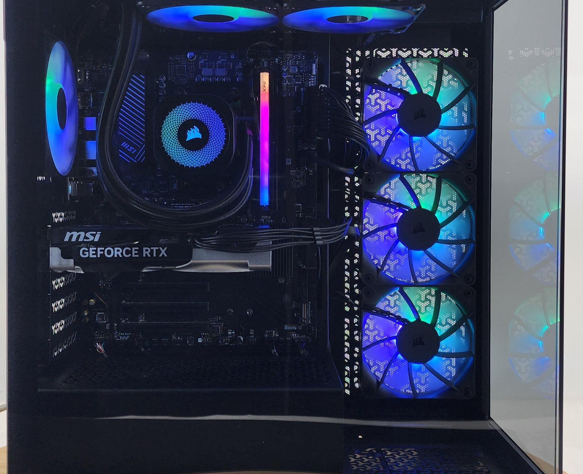 Gaming PC Ryzen 5 9600X 16GB RAM 1TB SSD RTX 5060  8GB Windows 11 Computer
