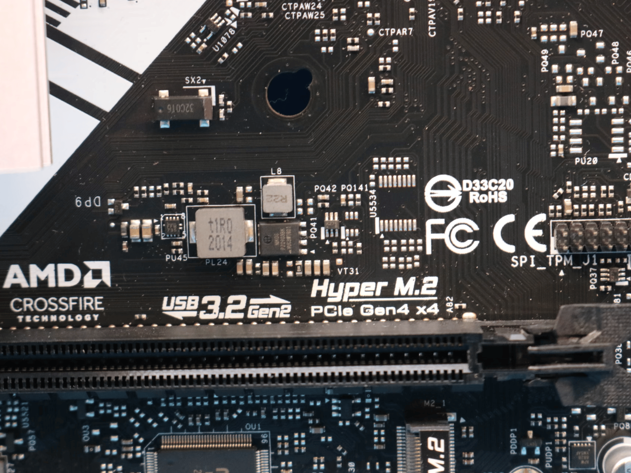 *No I/O Shield* ASRock B550M/ac AMD Socket AM4 DDR4 MicroATX Desktop Motherboard