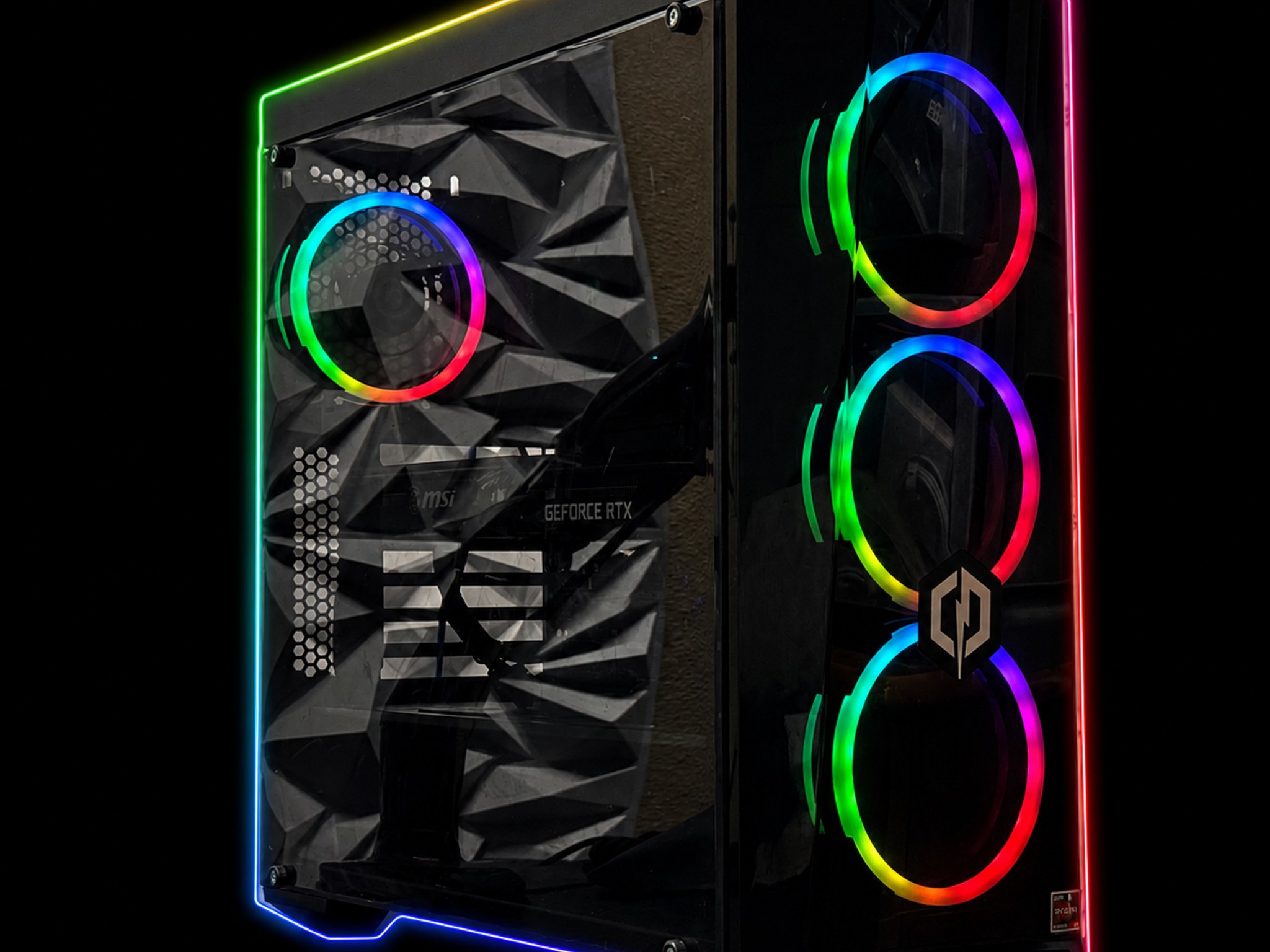 1080p/1440P Gaming pc / RTX 3060 / Ryzen 5 5500 / 16GB RAM / 1200GB Storage / Fortnite, Warzone apex