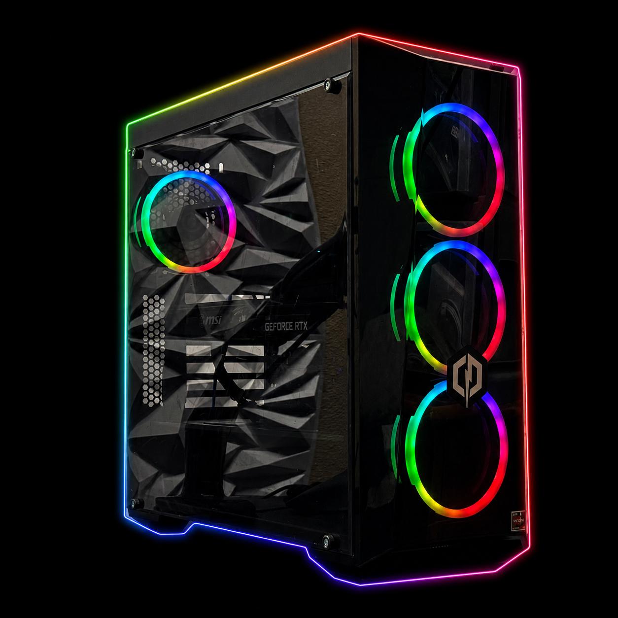 1080p/1440P Gaming pc / RTX 3060 / Ryzen 5 5500 / 16GB RAM / 1200GB Storage / Fortnite, Warzone apex