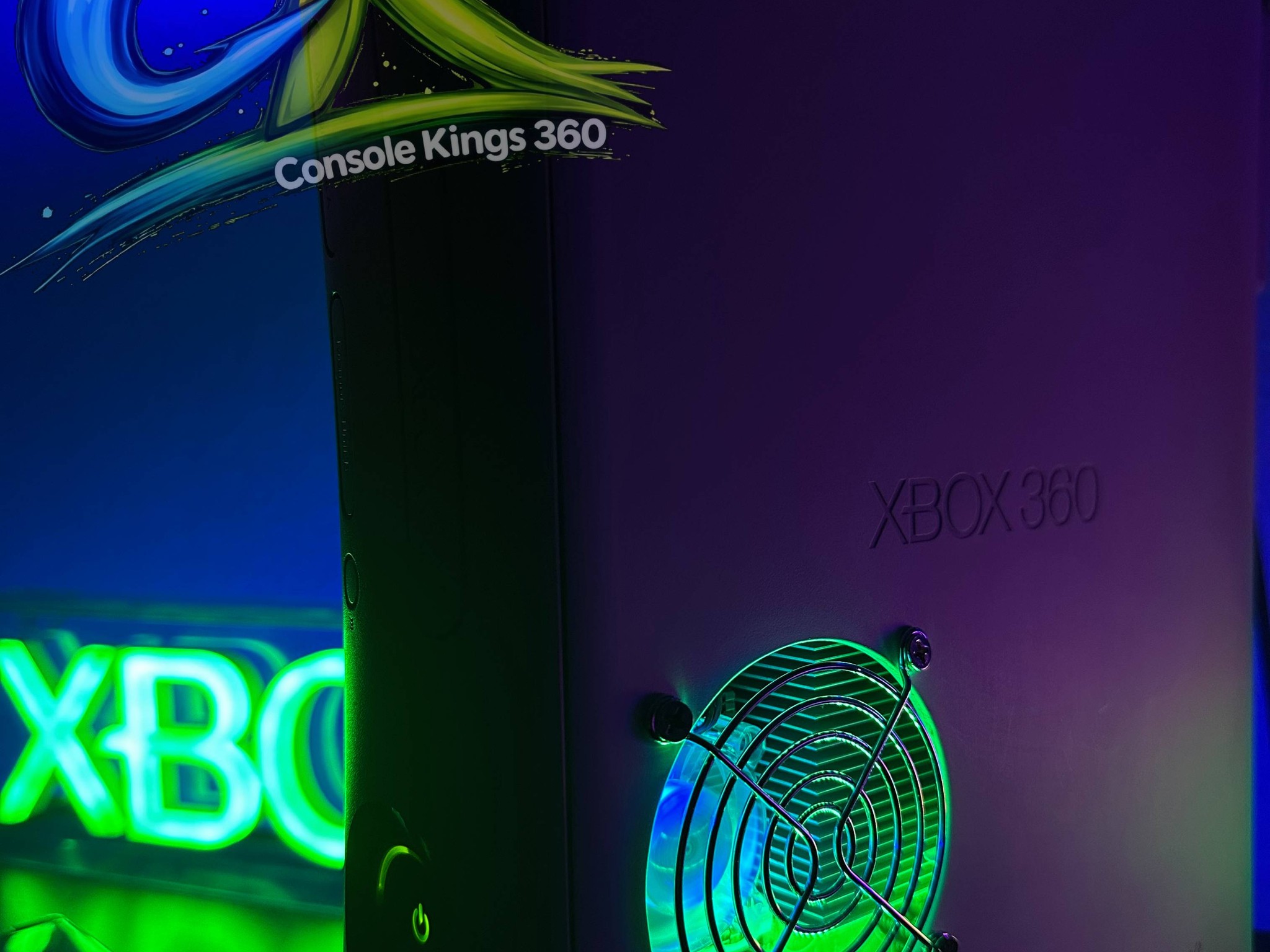 Xbox 360 -RGH3  - Custom LEDs