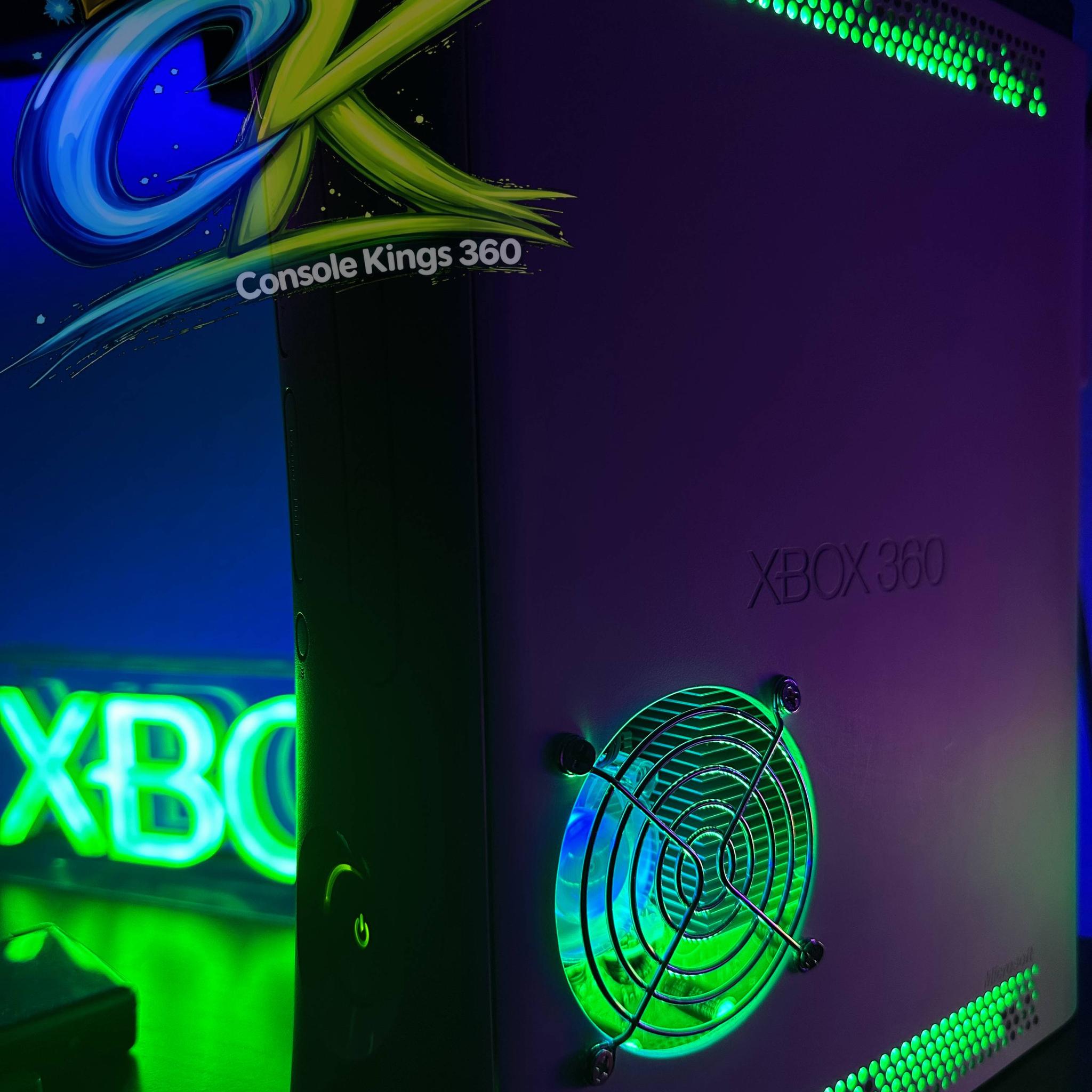 Xbox 360 -RGH3  - Custom LEDs