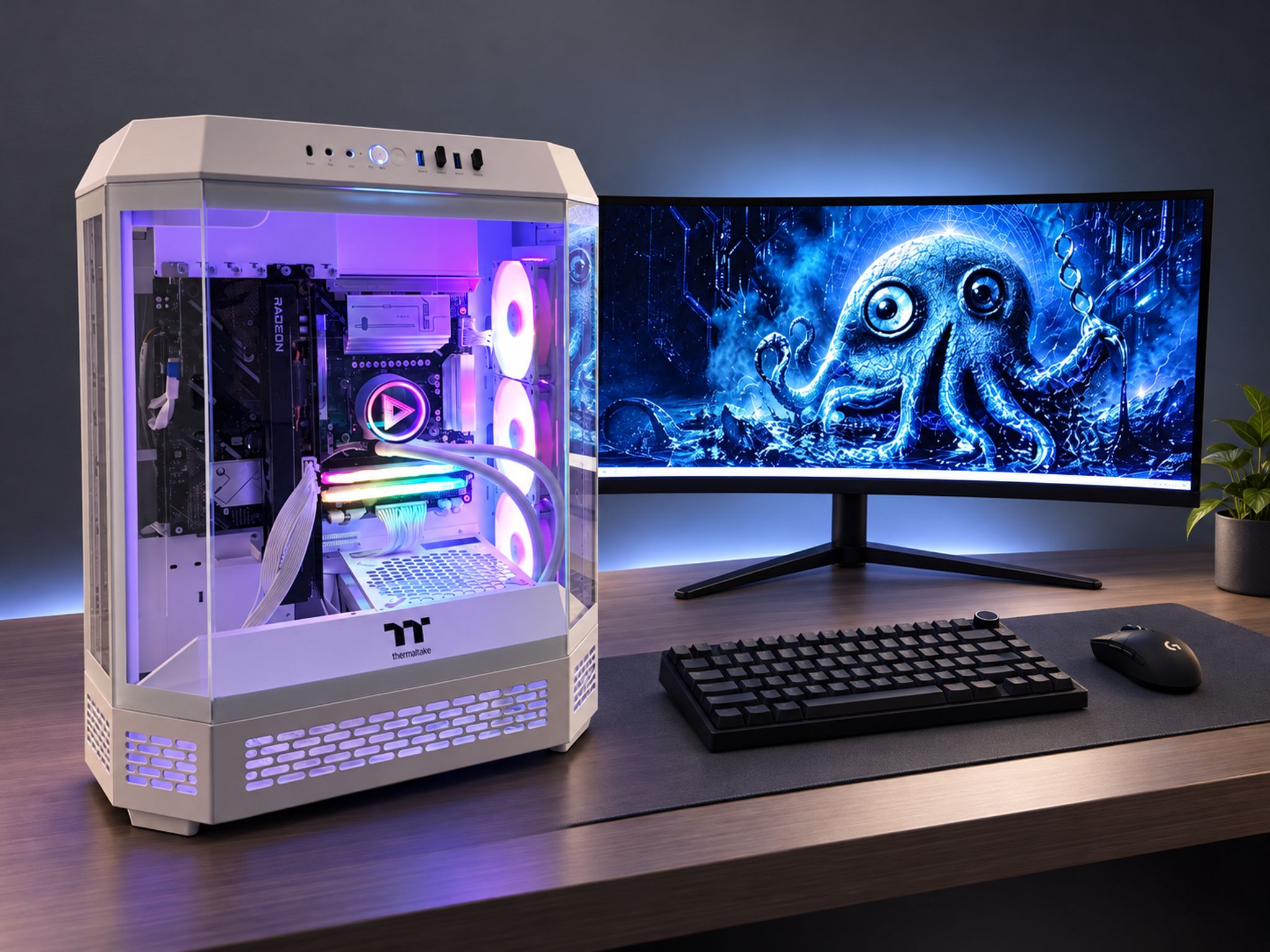 RX 9070 XT 16GB 4K Gaming PC | Ryzen 5 7600X3D | 32GB DDR5 6400 | 2TB NVMe | Arctic Titan | Wi-Fi