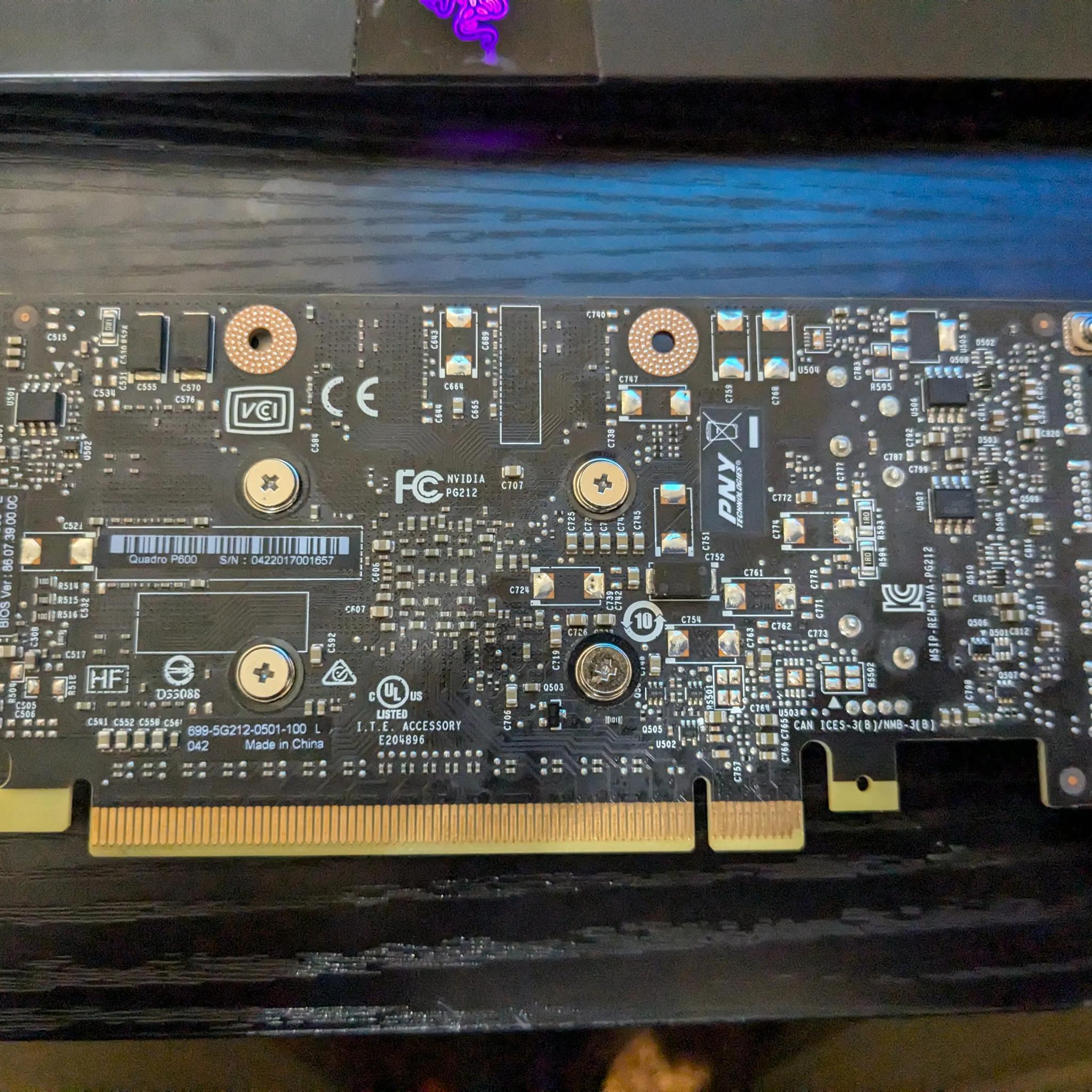 Low Profile SFF Nvidia Quadro P600 2GB 4x Mini DP | Budget gaming, workstation, better than GT 1030
