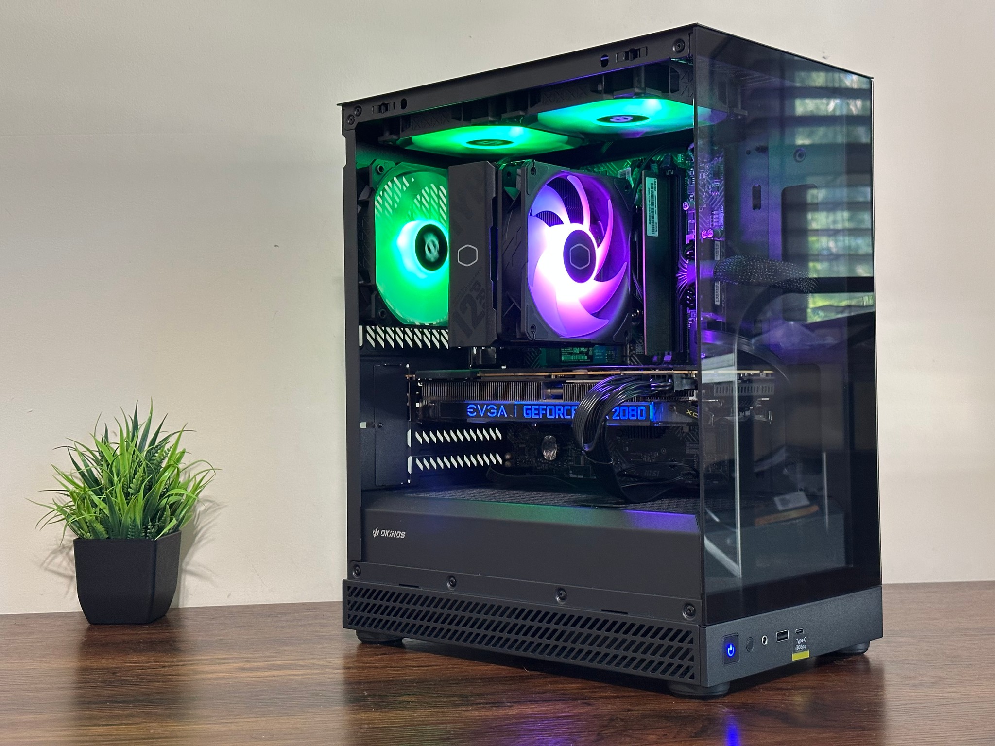 GAMING PC | RTX 2080 | I3-13100F | 16GB RAM | 500GB SSD | WIN 11