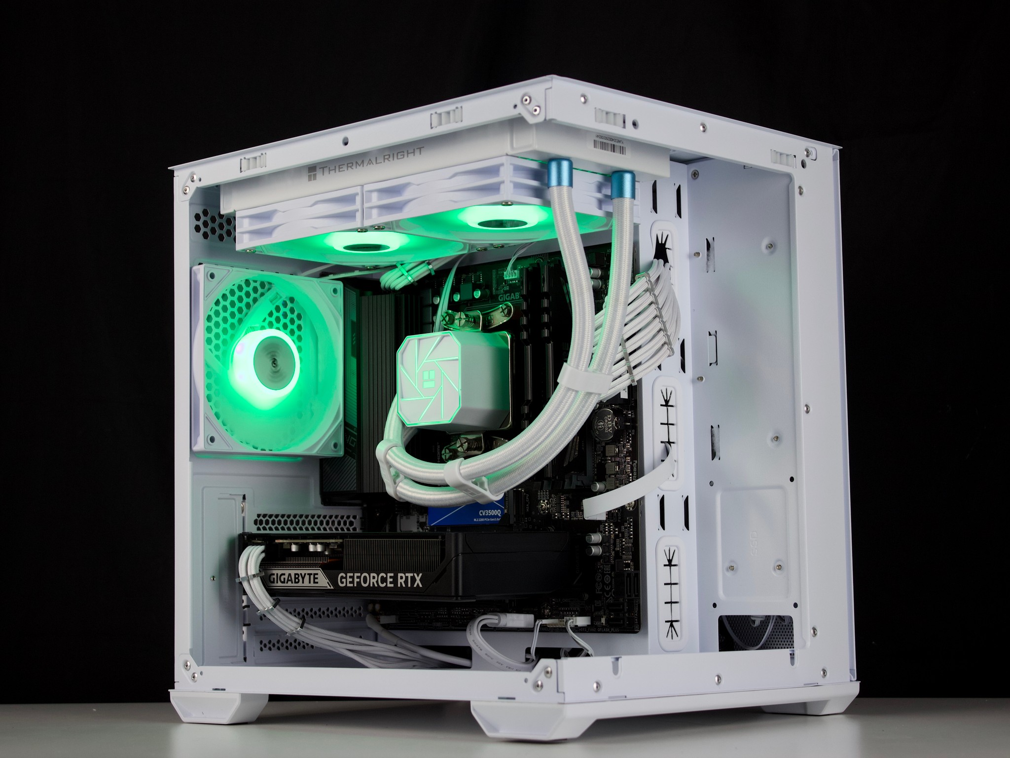 🧊❄️🧊 White Gaming PC – RTX 5060 TI, Ryzen 7 5700X, 32GB RAM, 1TB SSD - WiFi, BlueTooth 🧊❄️🧊