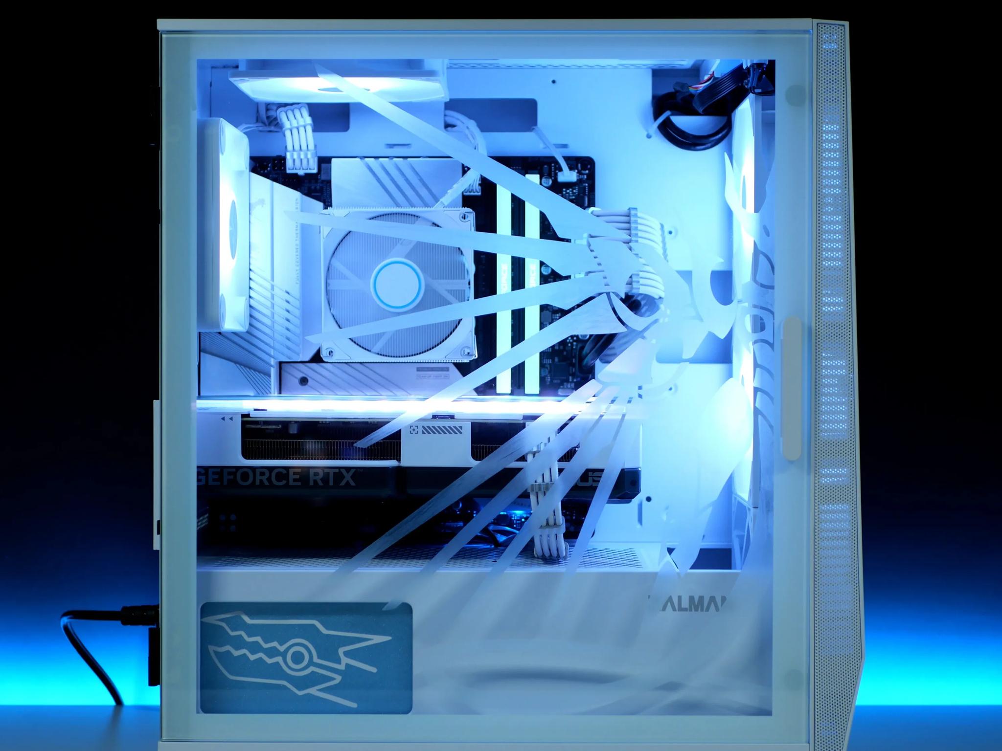 💫Stardust🐉| RTX 4070, Ryzen 7 5800x, 32GB ram Yu-Gi-Oh theme pc build