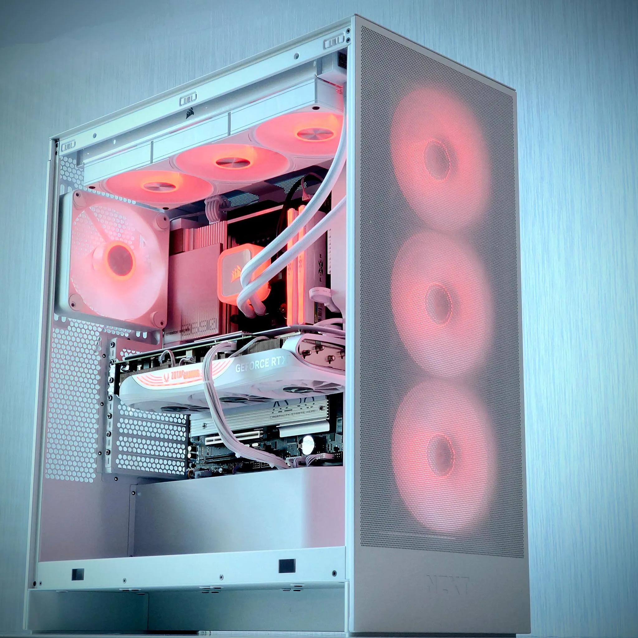 🤍🐻‍❄️ Extreme Gaming PC⚪Nvidia RTX 4070 Ti Super 16GB⚪Intel i9 12900KS 16 core⚪32GB DDR5
