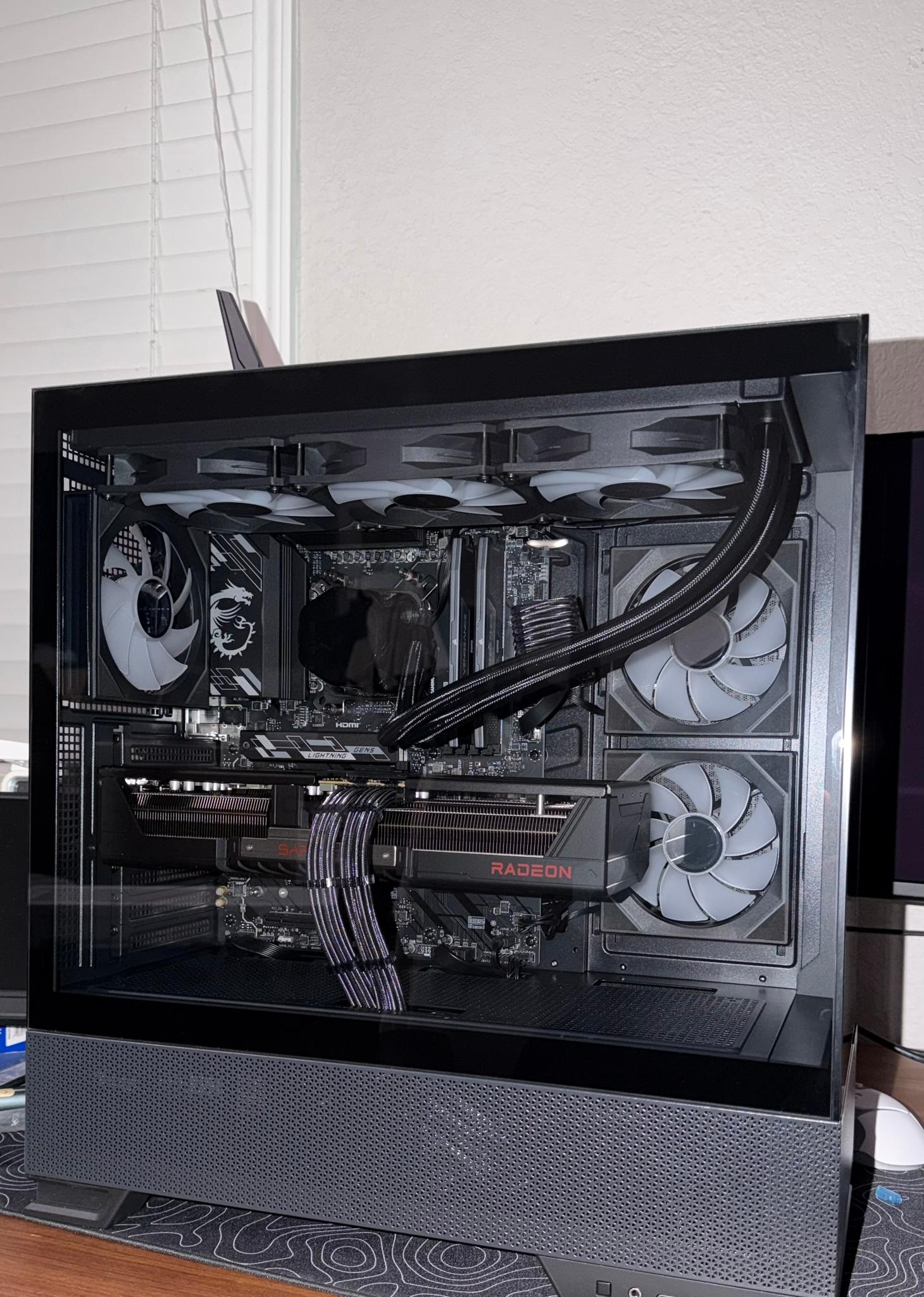 New Imperial Tech: Aqua Infinity 7600X3D + RX 9070 XT