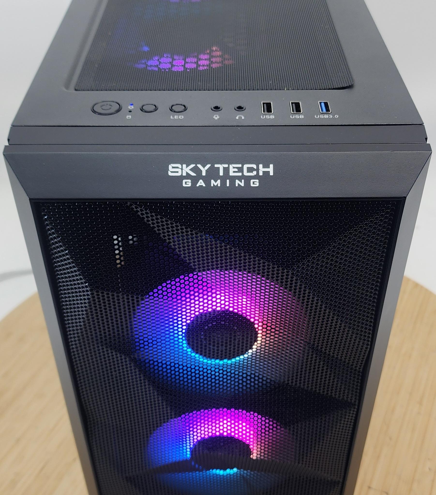 Gaming PC Ryzen 5 2600X 32GB RAM 512GB SSD+1TB HDD RTX 2060 12GB Win 11 Computer