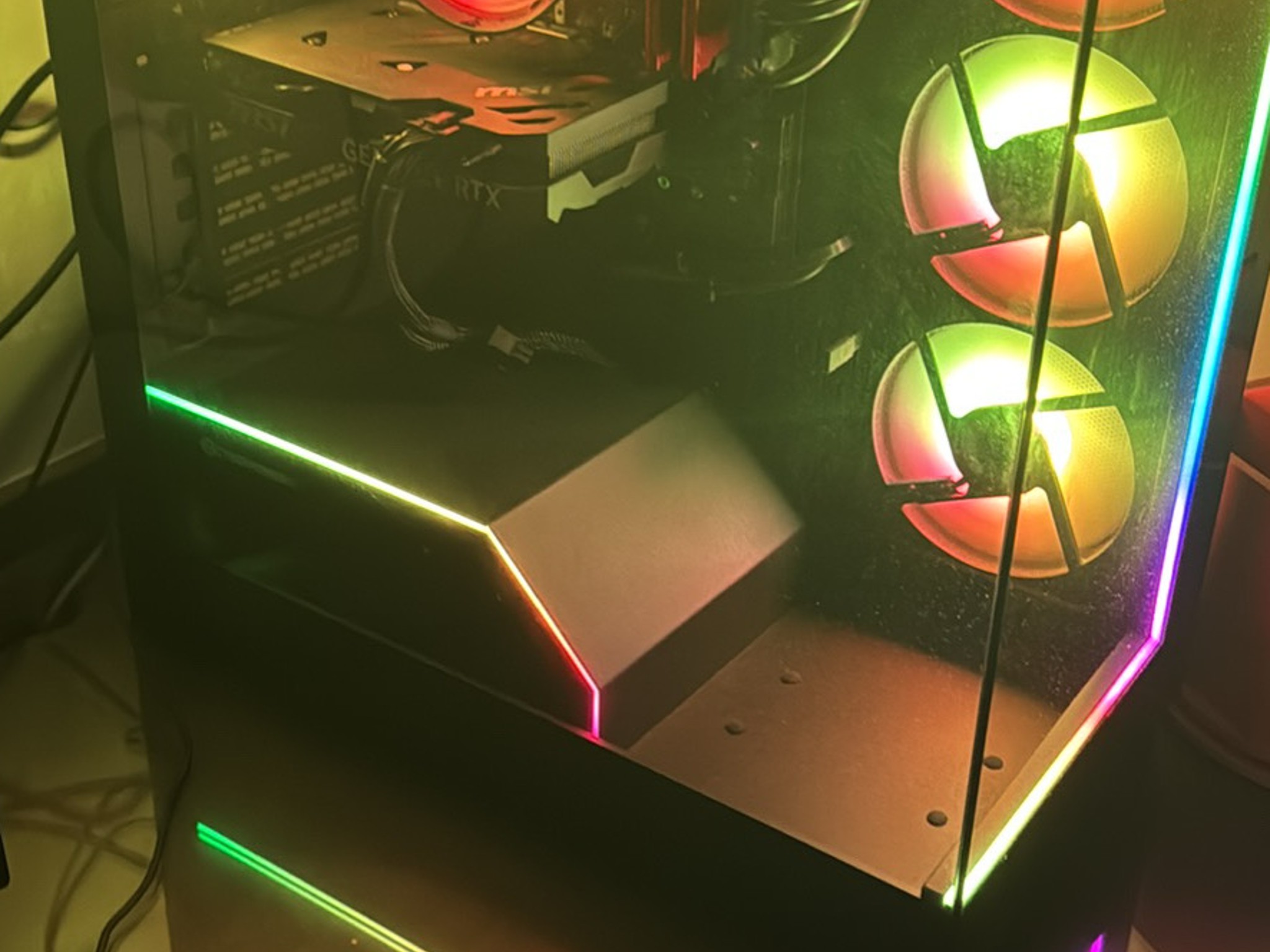 Custom Gaming PC Build Budget-mid Range 1440p MONSTER COMES WITH MOUSE AND KEYBOARD  (black, no ssd)