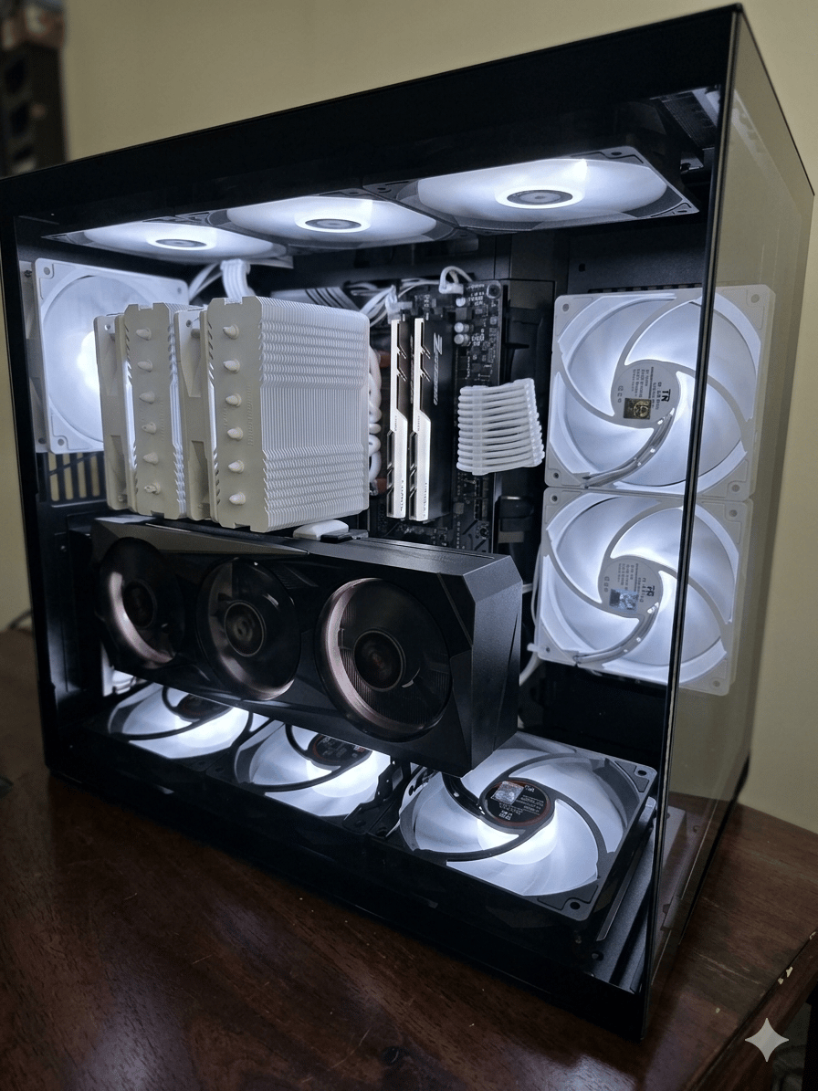 RTX 3060 Ti + Ryzen 5600X | Premium Custom Lian Li Mini v2 Gaming PC (Tested/Undervolted)