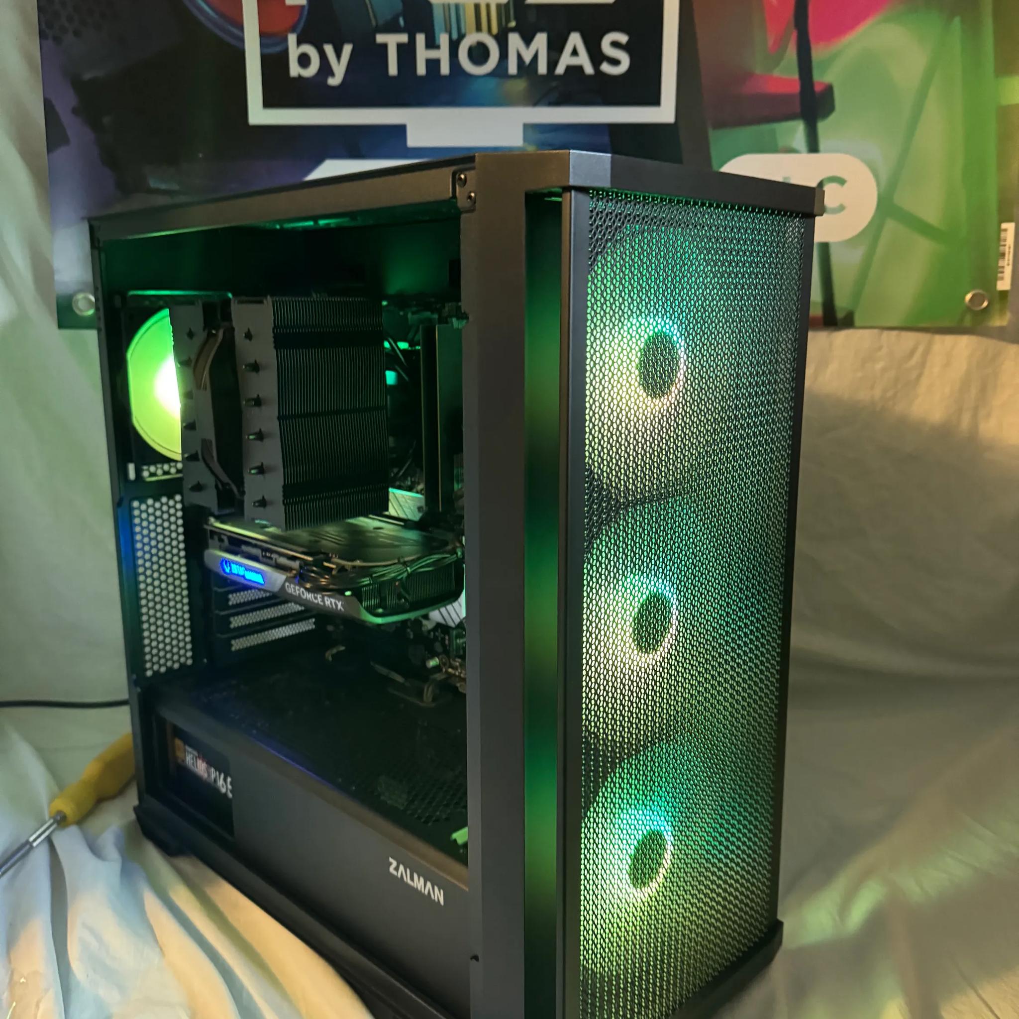 RTX 4070 Intel Core i9 12900k 32GB DDR5 1TB SSD Gaming PC