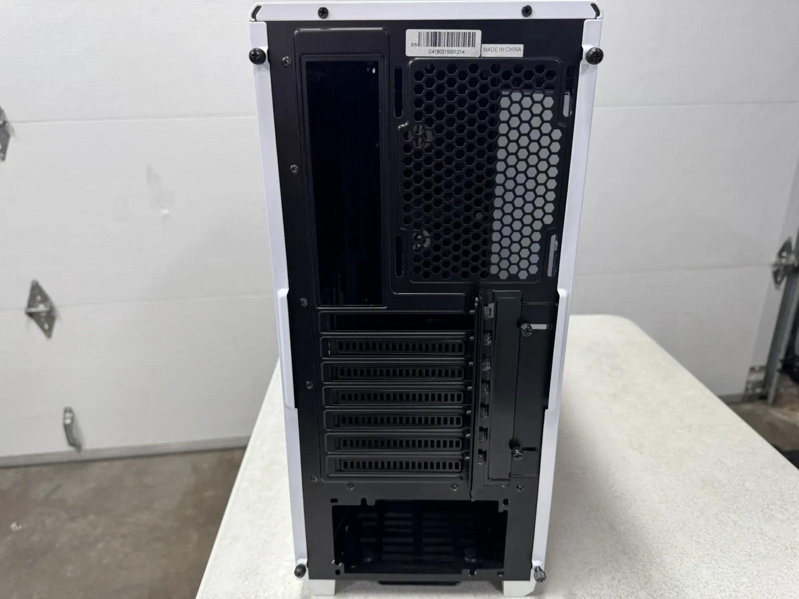 Phanteks Eclipse P400S Silent Edition, Steel ATX Mid Tower Case Glacier White