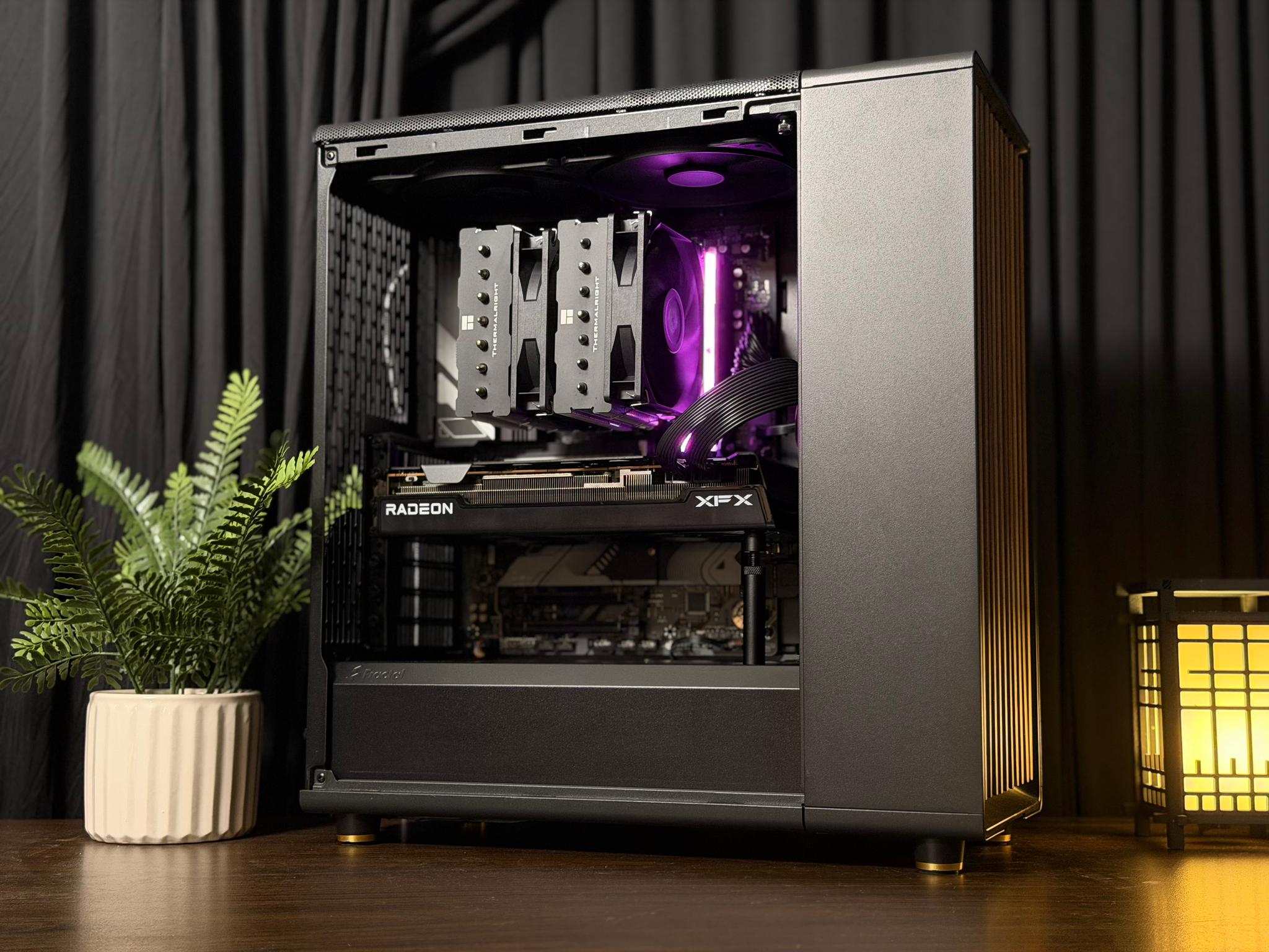 Minimalist PC | Ryzen 7 9700X / 64GB 6000MHz Memory / RX 7800XT / 2TB NVME SSD / 1TB HDD