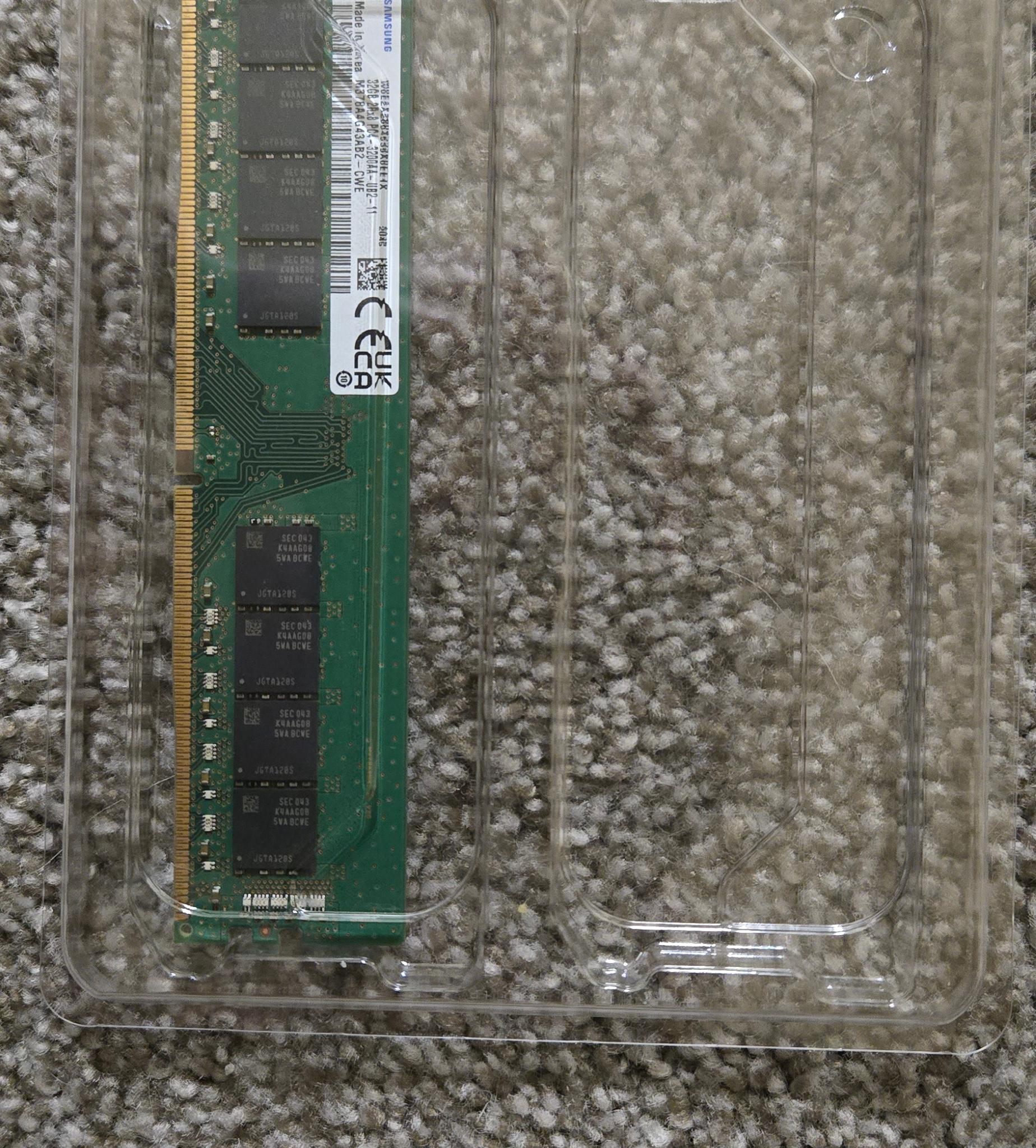 Samsung 32gb 3200Mhz DDR4