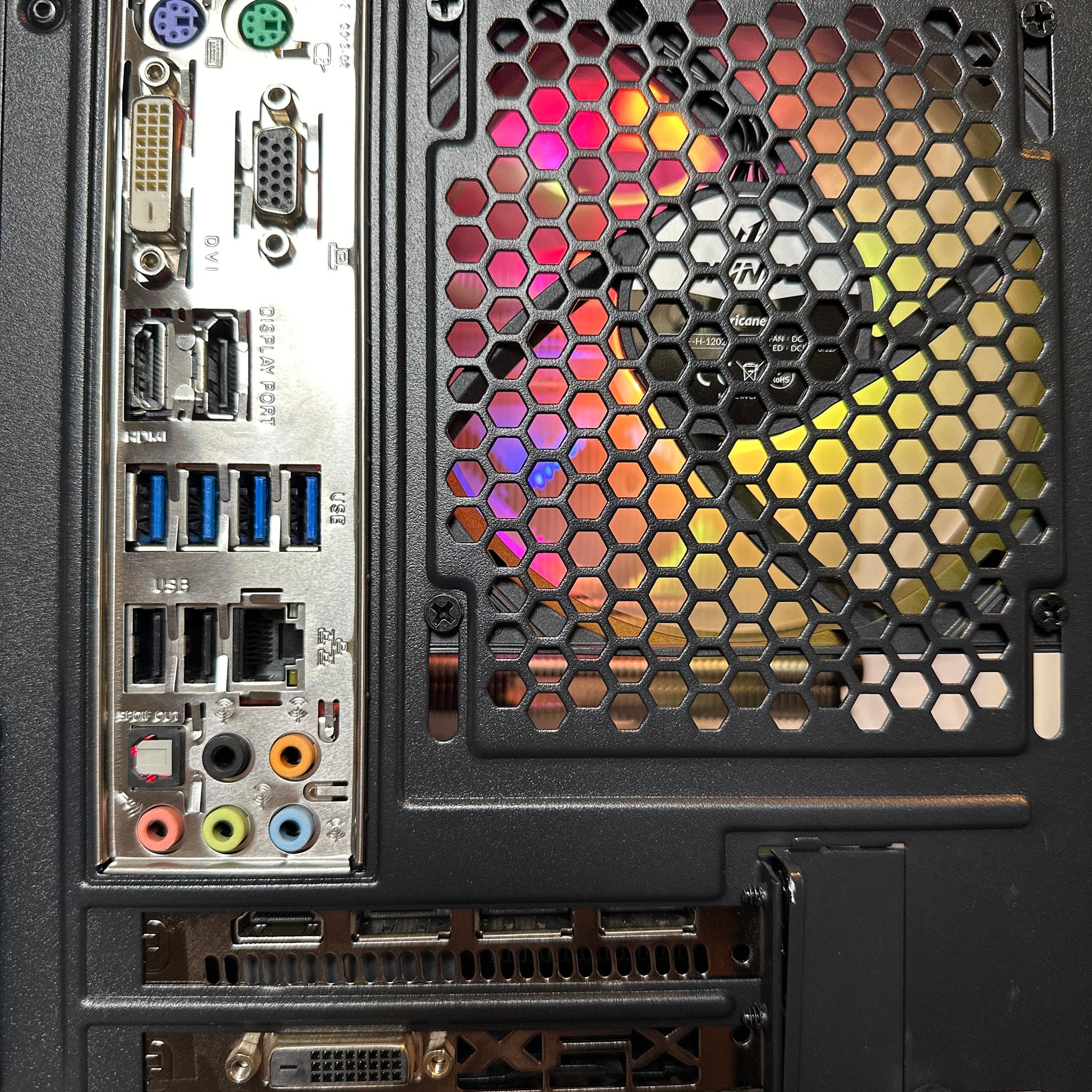 ⚫️Dark Magic♟️ Gaming PC ~ intel I5, 16GB DDR4, RX580, 512GB SSD! Full ARGB!