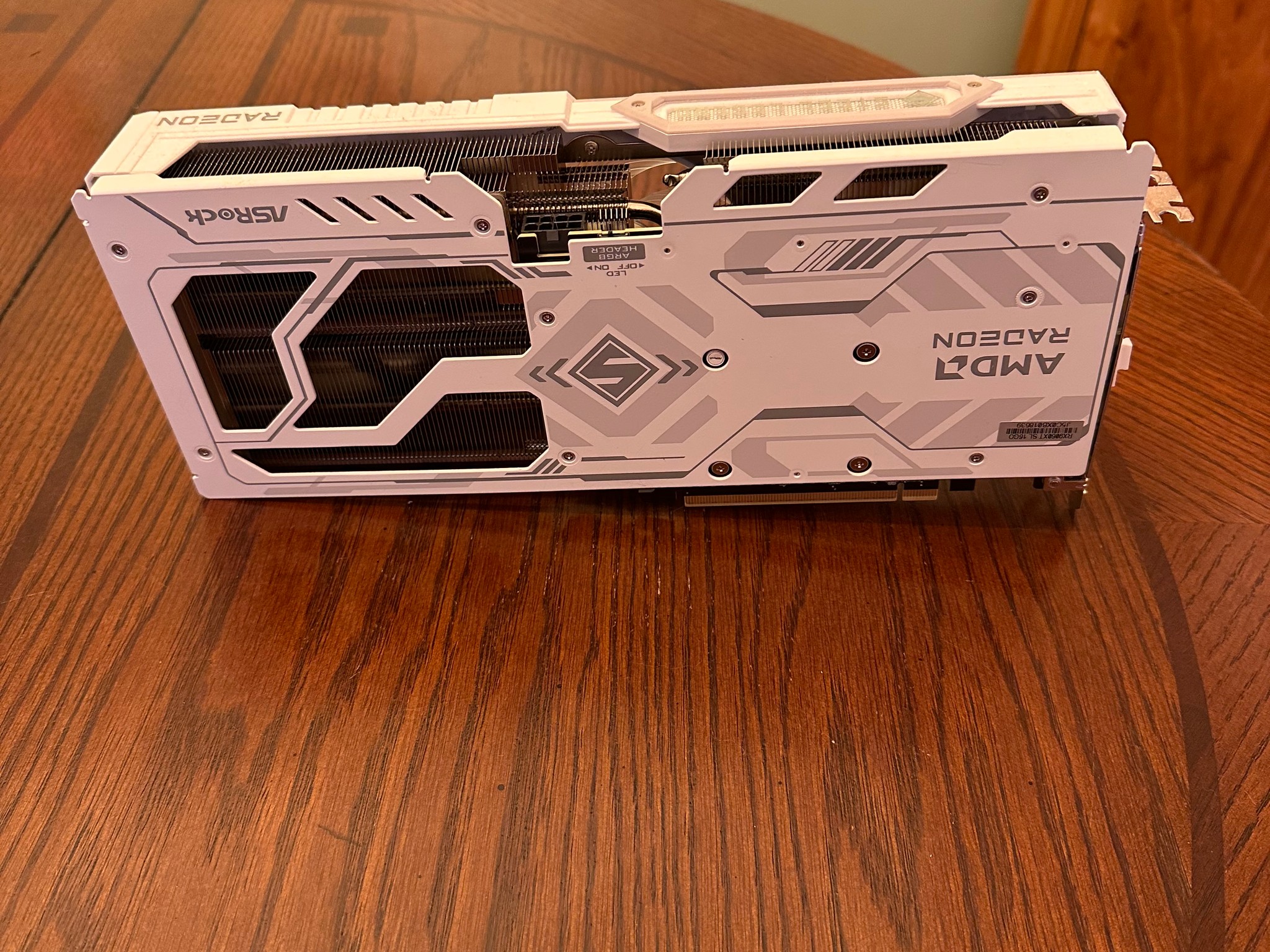 ASRock AMD Radeon RX 9060 XT Steel Legend OC 16GB GDDR6 PCIe 5 GPU Graphics Card
