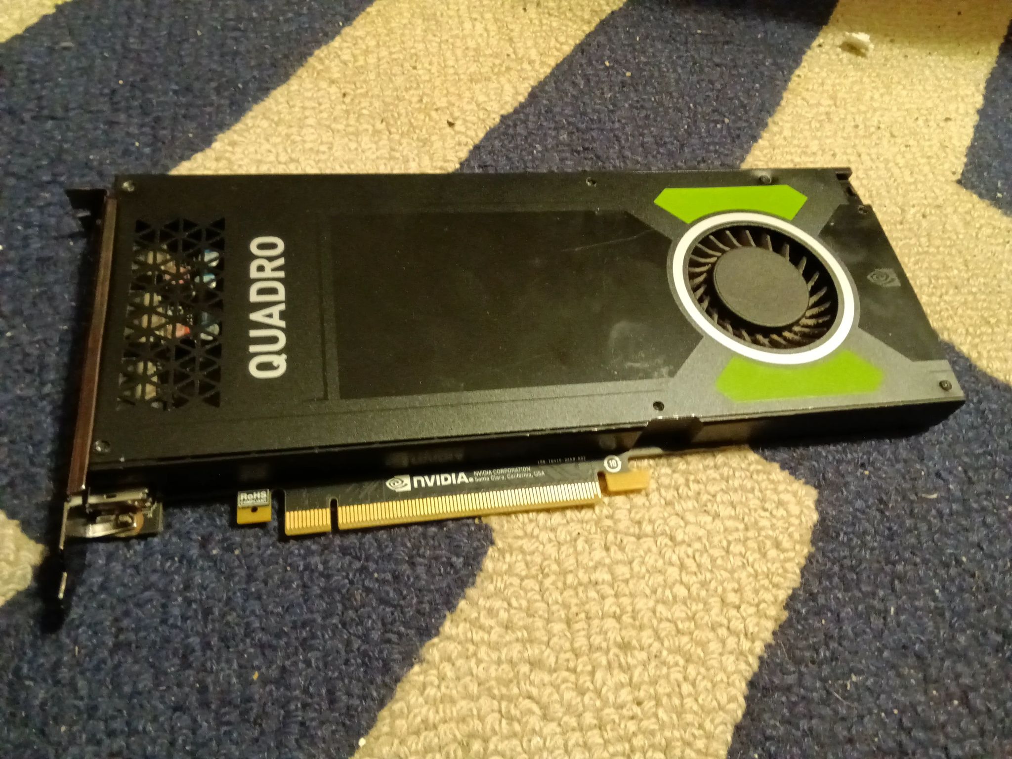 Nvidia Quadro P4000 8gb vram