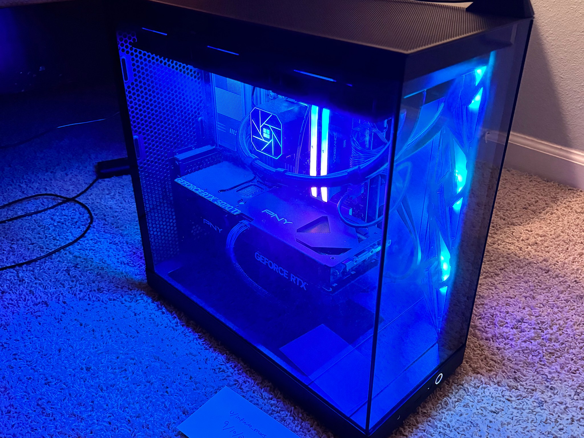 GeForce RTX 5070 Ti Custom Gaming PC - Ryzen 9 9950X3D, 4TB NVMe SSD