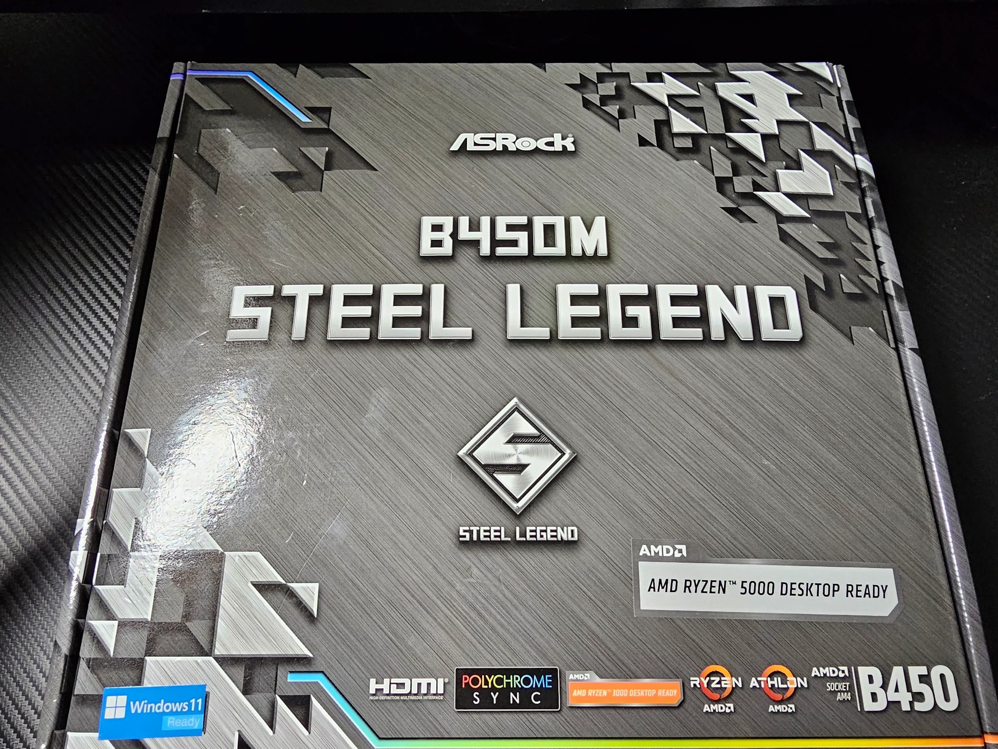 ASROCK B450M STEEL LEGEND