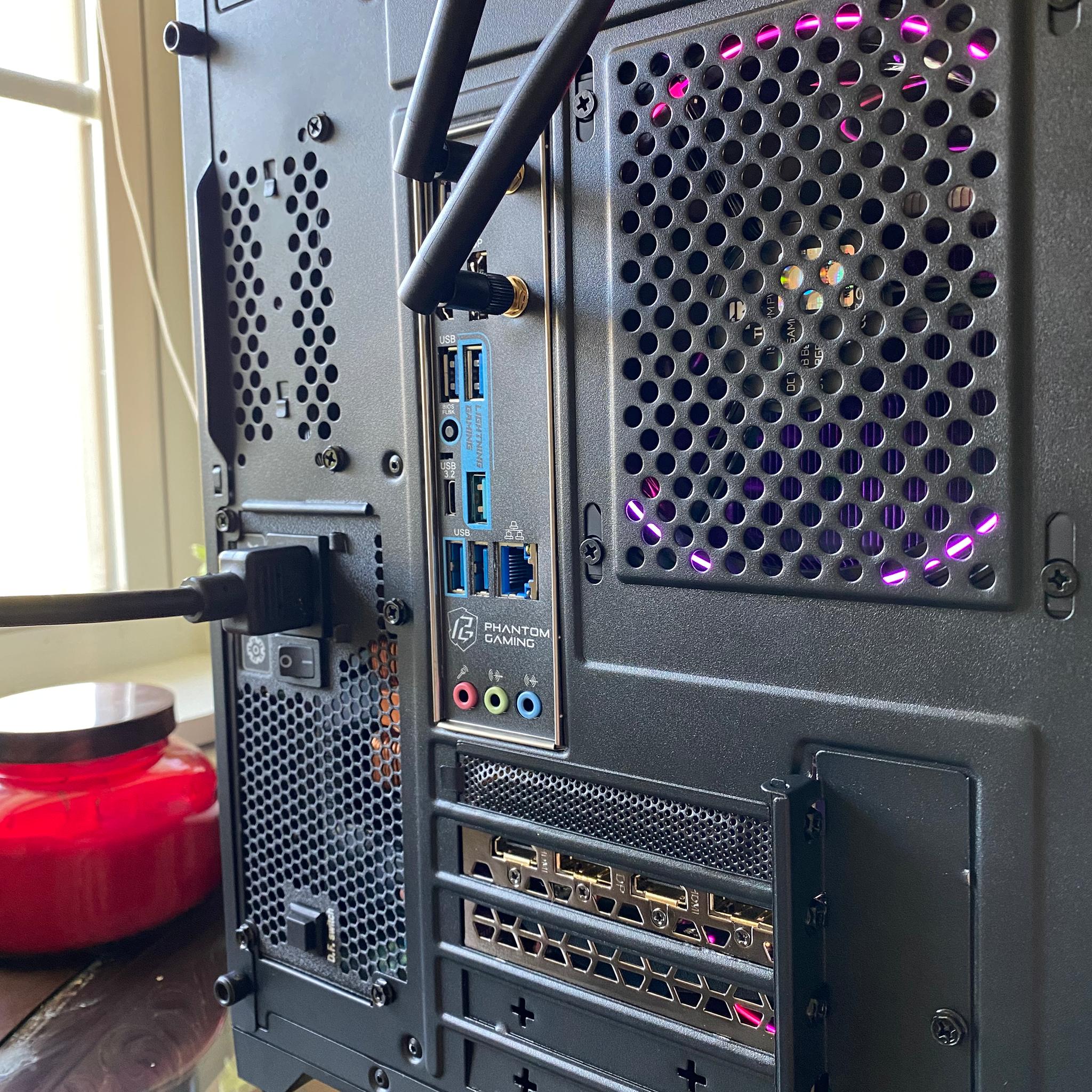 Zirconia IV i7 13700f RTX 3060 Ti 32GB DDR5 6000 1TB NVME High Refresh Gaming, Streaming Editing PC