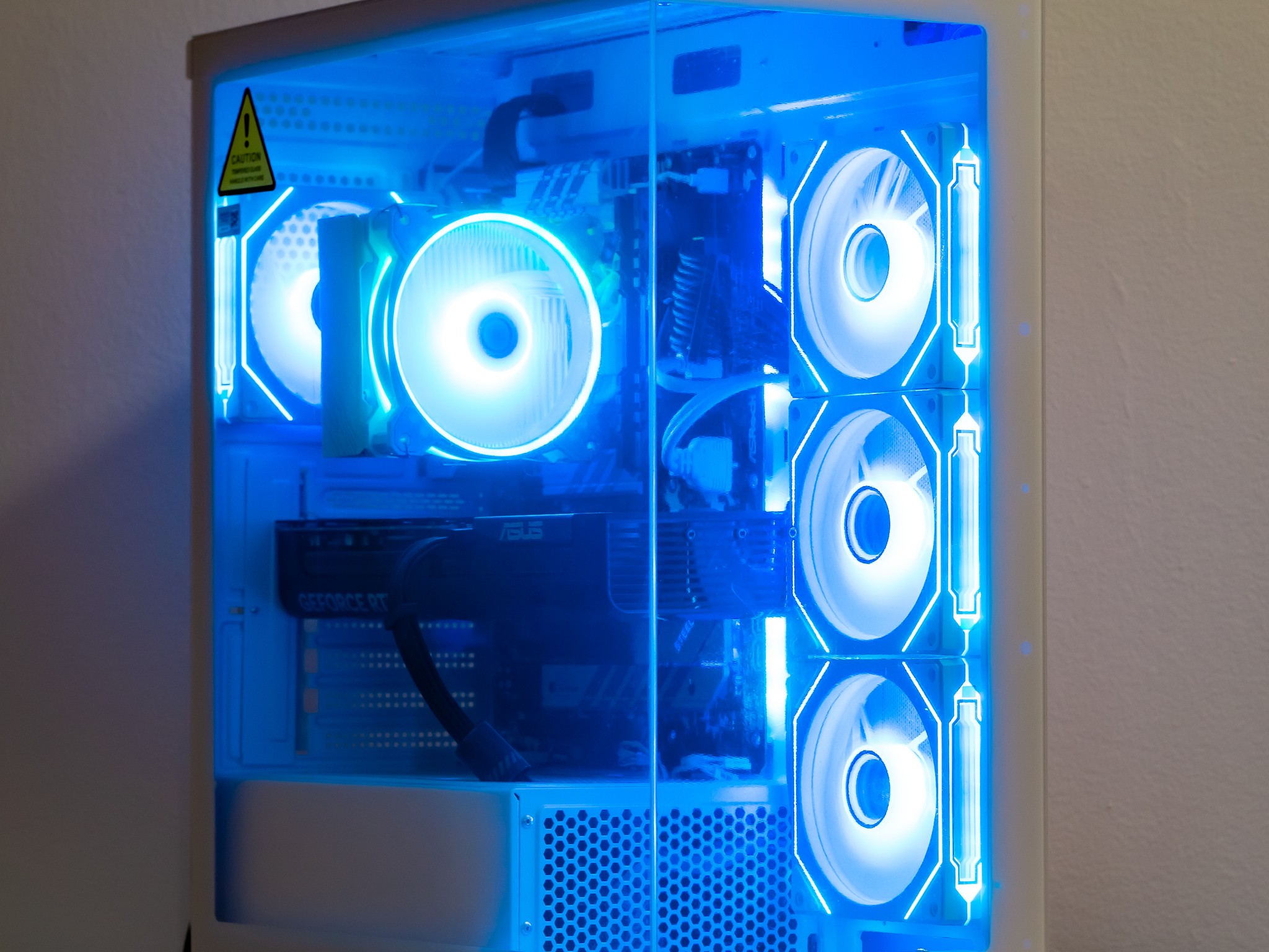 RTX 5070 Gaming/Streaming PC | All New Parts| 1440p/4K Ready | i5 12600K | 1TB SSD | ARGB | White