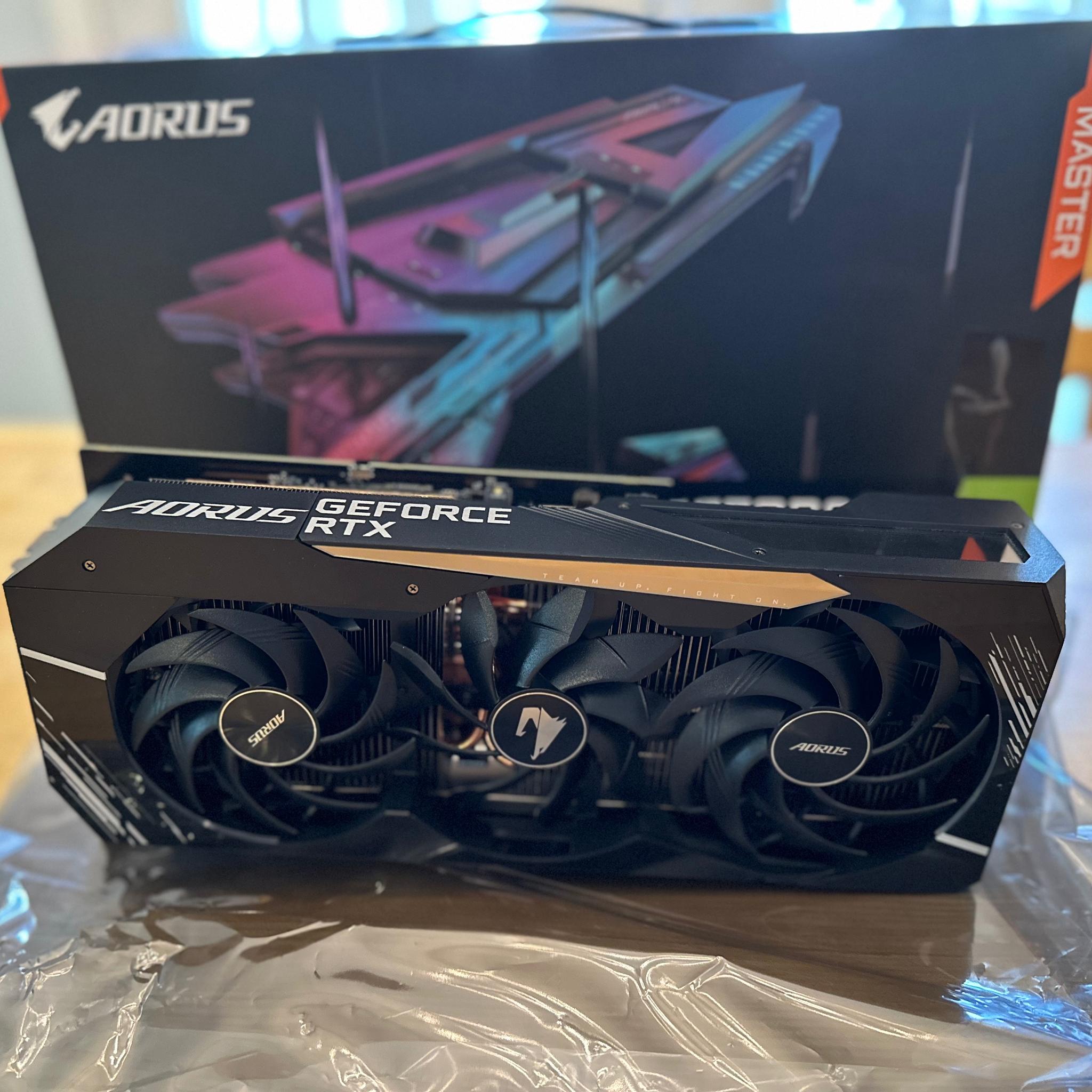 Gigabyte RTX 3080 Aorus Master 10gb 