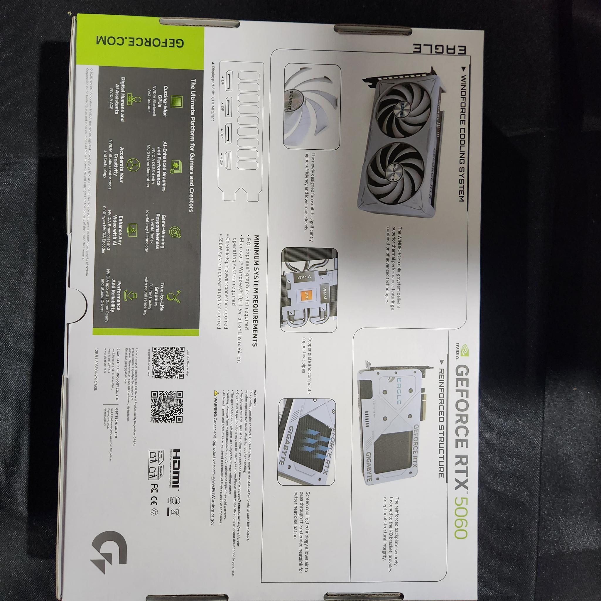 Gigabyte Eagle Geforce Rtx 5060 8gb
