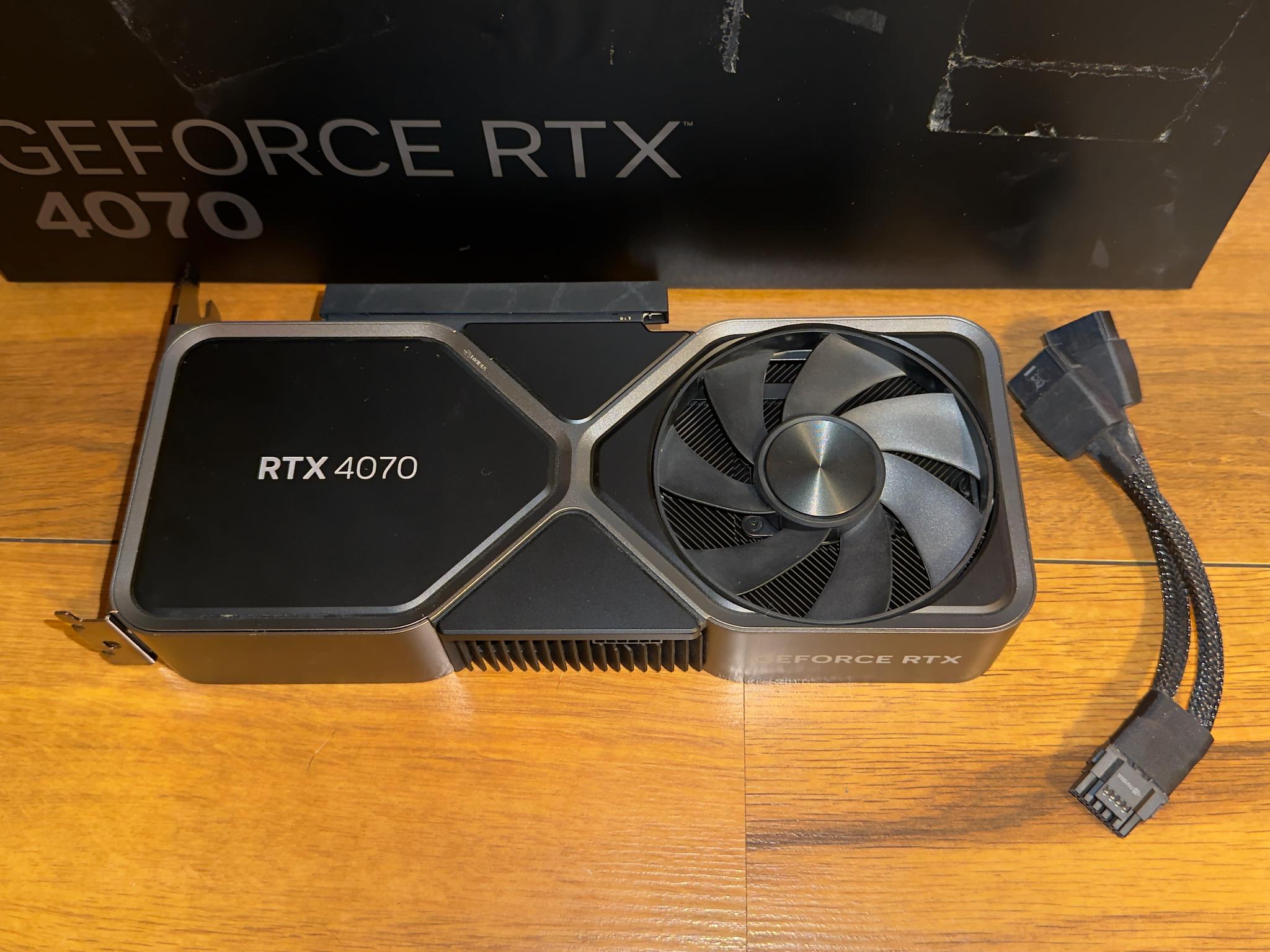 NVIDIA GeForce RTX 4070 Founders Edition