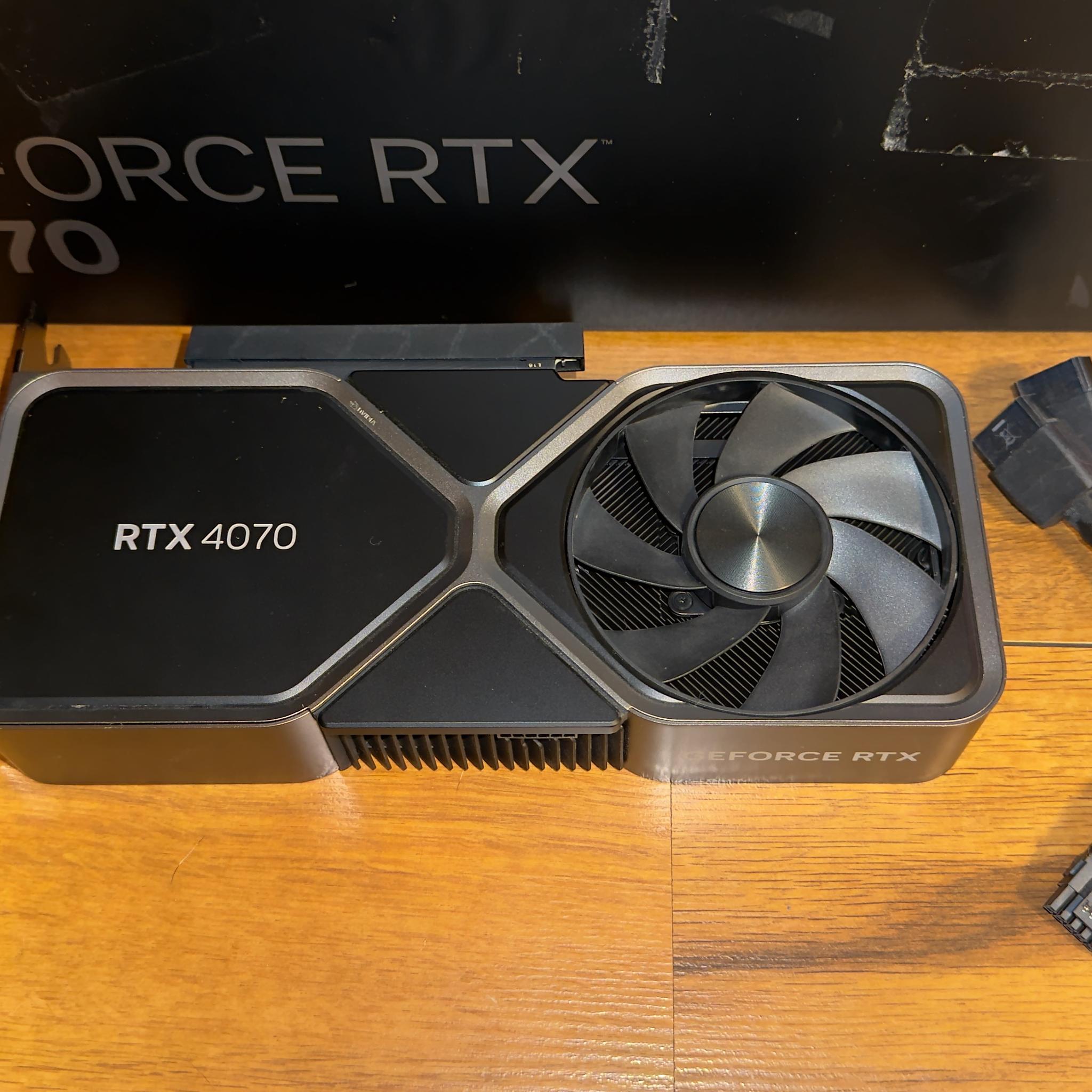 NVIDIA GeForce RTX 4070 Founders Edition