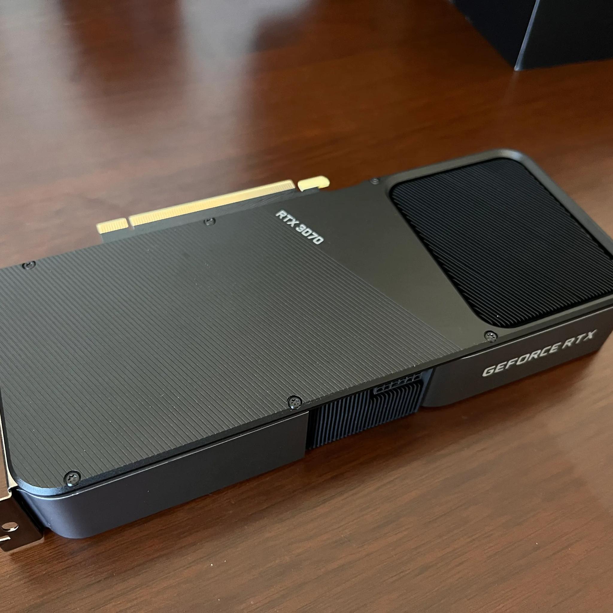 NVIDIA GeForce RTX 3070 FE GPU
