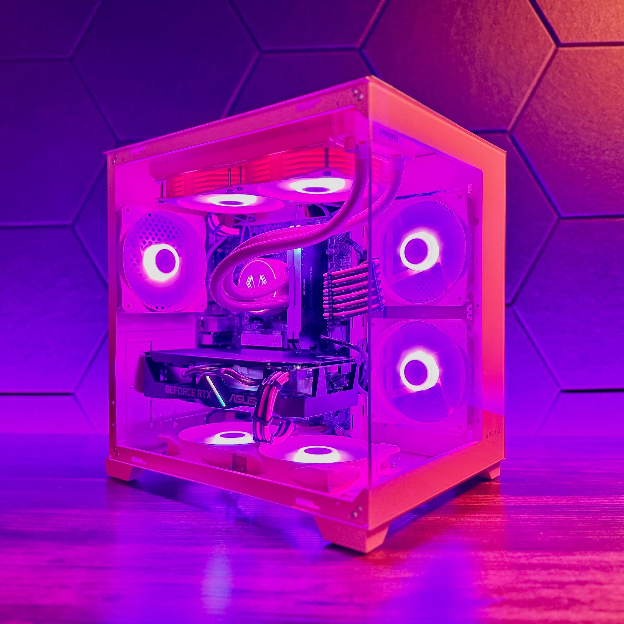 🥀 Rose 🥀 RTX 2060 / Intel Core i5-12400F / 1TB NVME / 16GB Ram DDR4 / 240 AIO / Windows 11 Pro