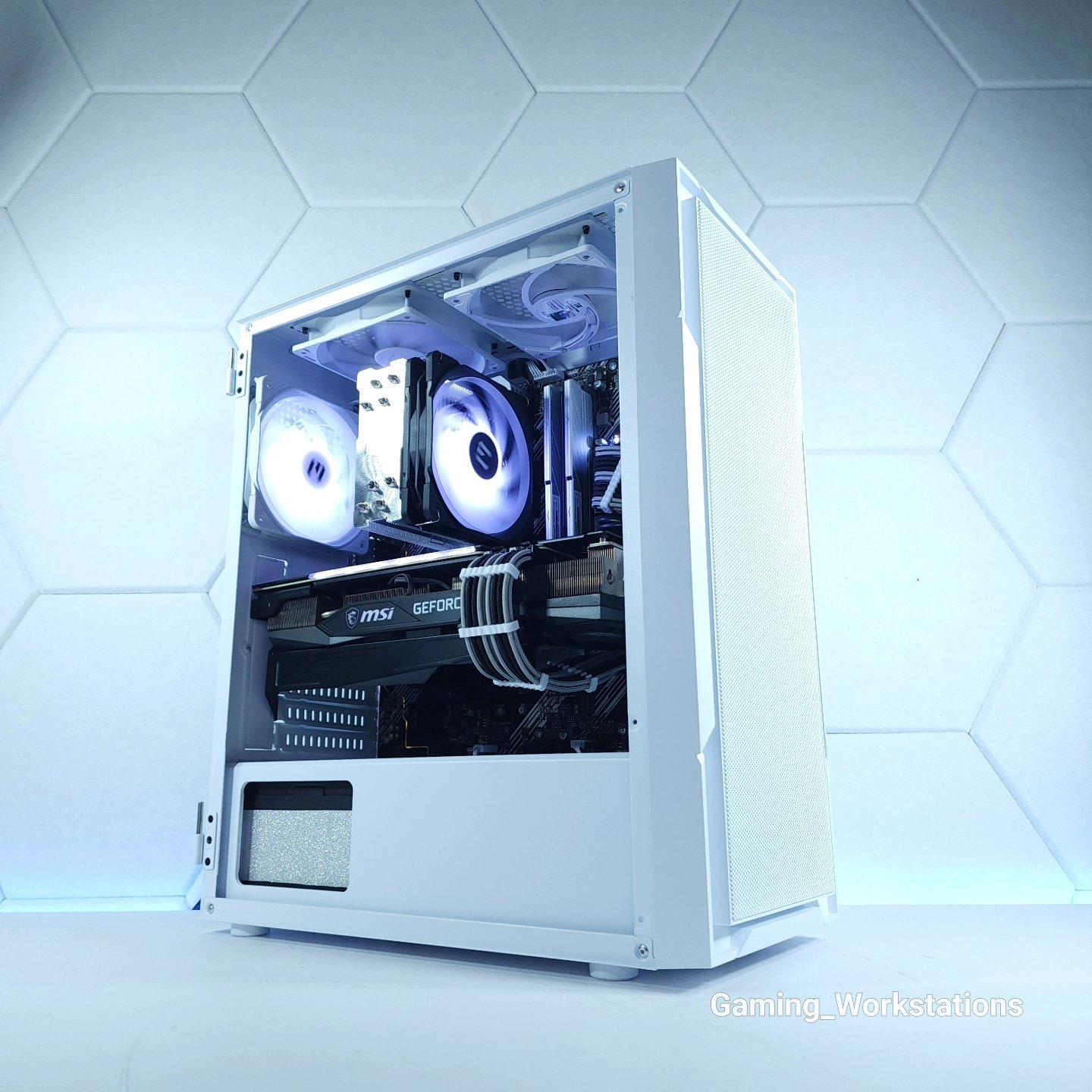 🤍RTX 3070 || Ryzen 5 5600GT || 1TB M.2 NVMe SSD || 32GB 3200MHz || 1080p/1440p Gaming Computer