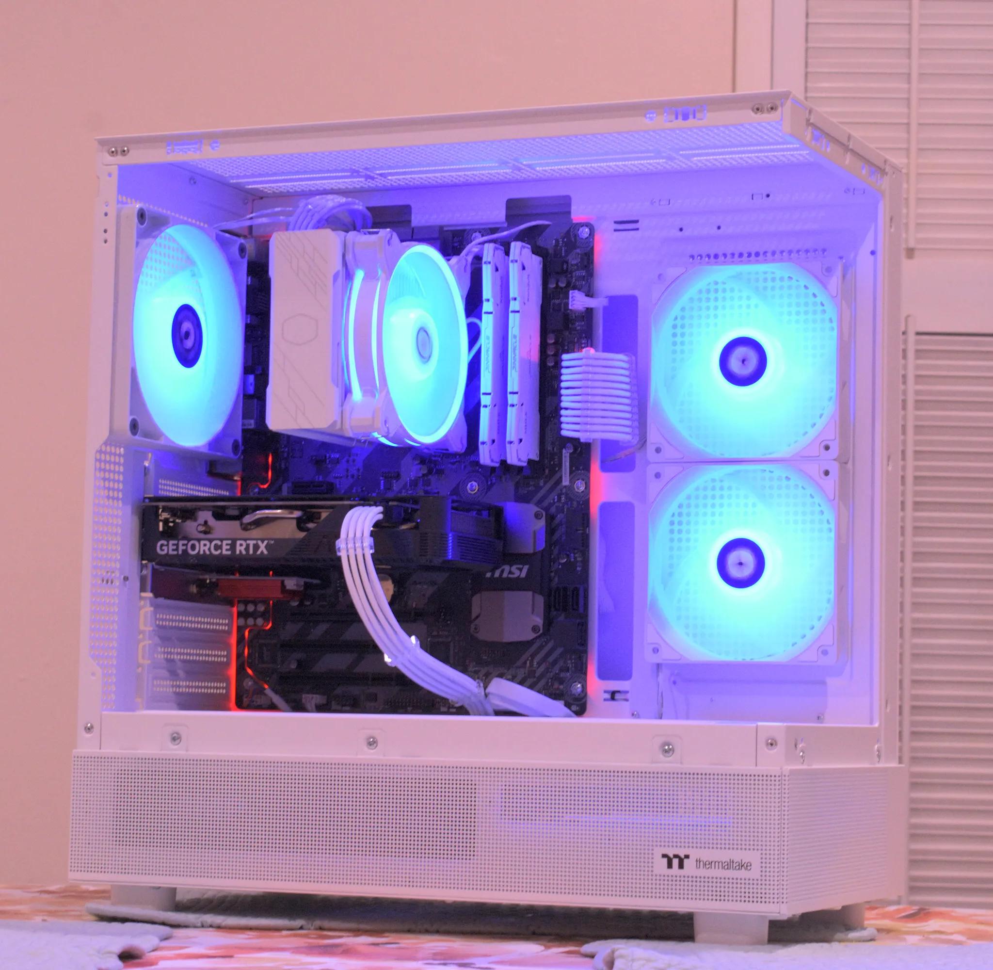 1080p Ryzen 5 5600 RTX 4060 8GB Gaming PC | 16GB DDR4 | 1TB NVME SSD | RGB | Wifi | 1080p Gaming