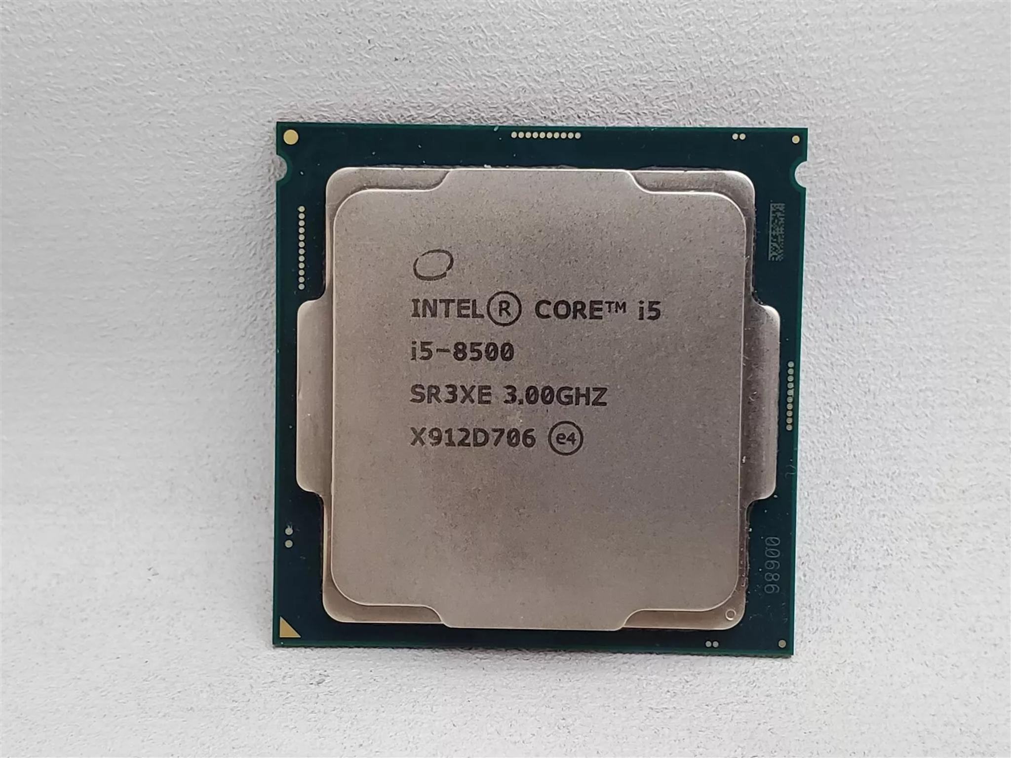 Intel Core i5-8500 - 6 Core 8th Gen. Coffee lake CPU FCLGA1151 SR3XE