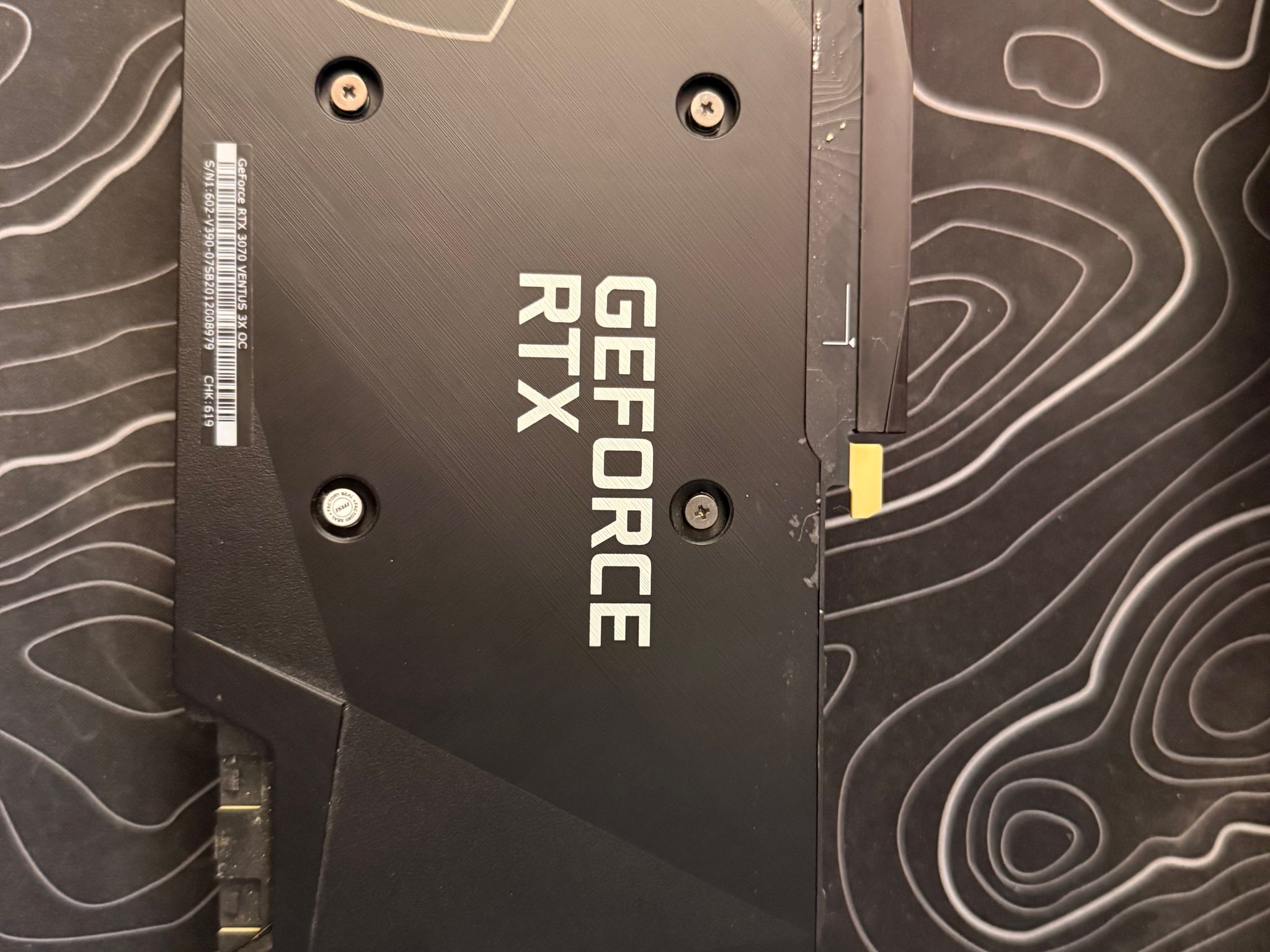 MSI GeForce RTX 3070 VENTUS 3X OC