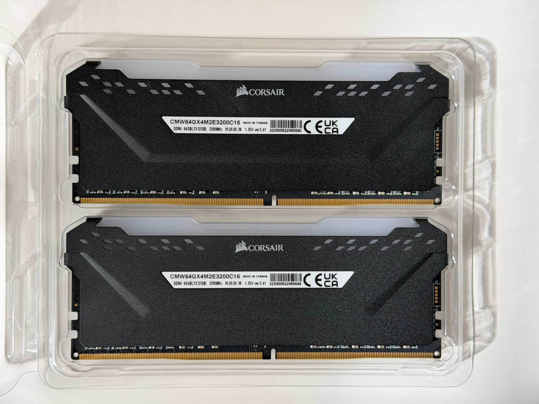 Corsair Vengeance RGB Pro 3200MHz C16 2x32GB 64GB