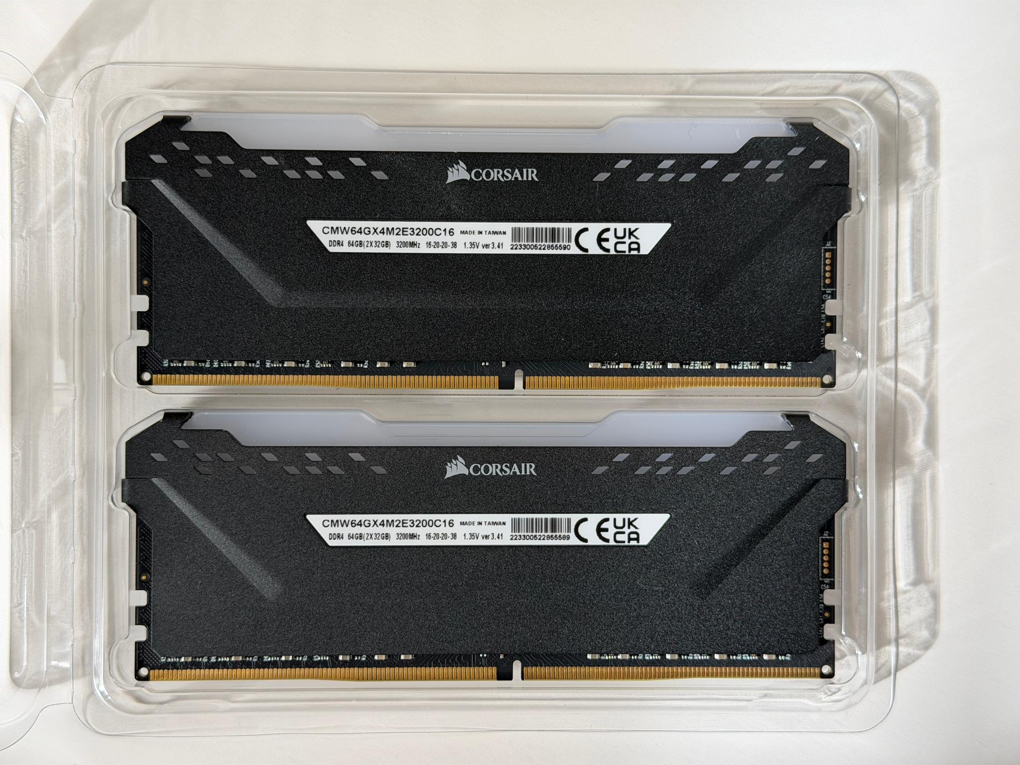 Corsair Vengeance RGB Pro 3200MHz C16 2x32GB 64GB