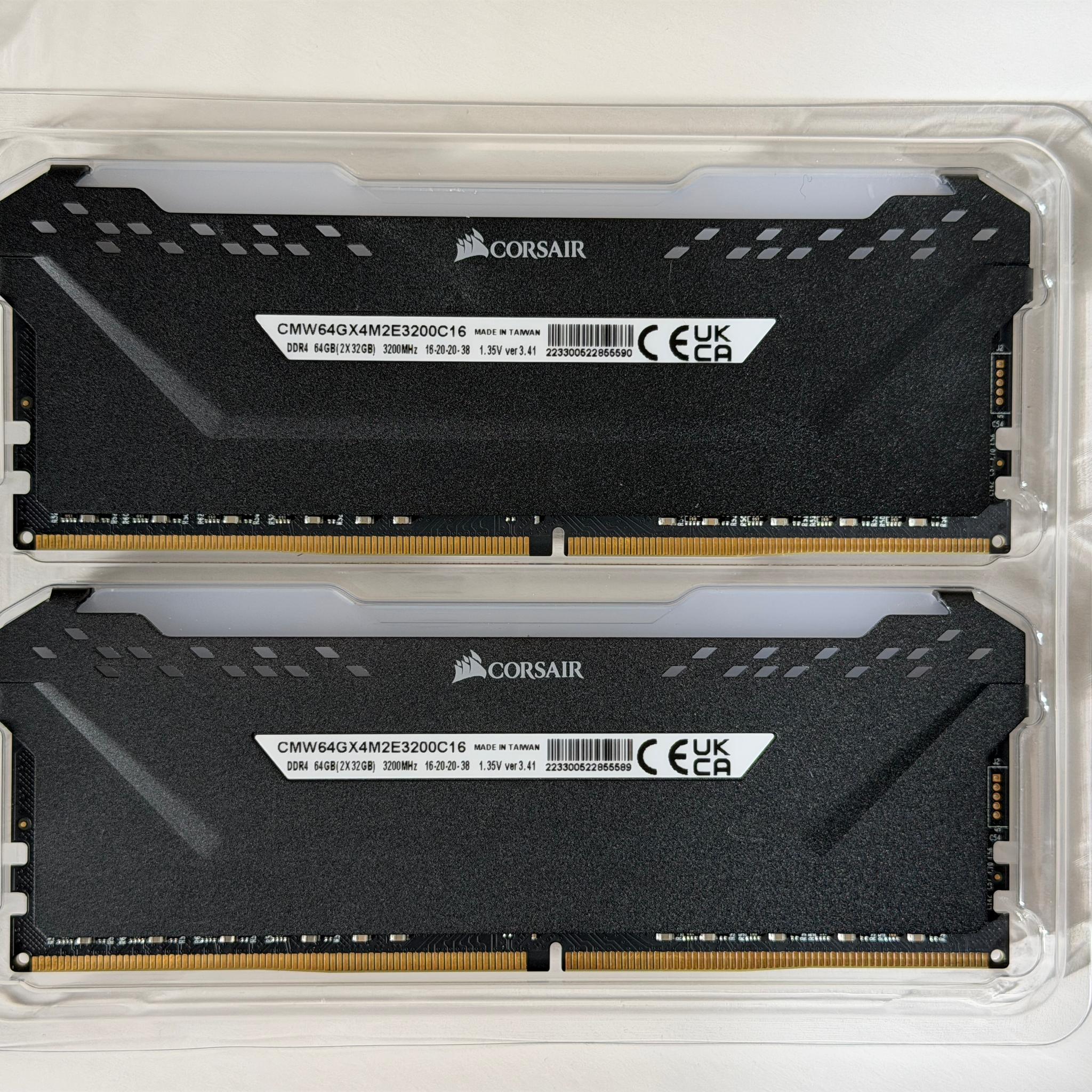 Corsair Vengeance RGB Pro 3200MHz C16 2x32GB 64GB