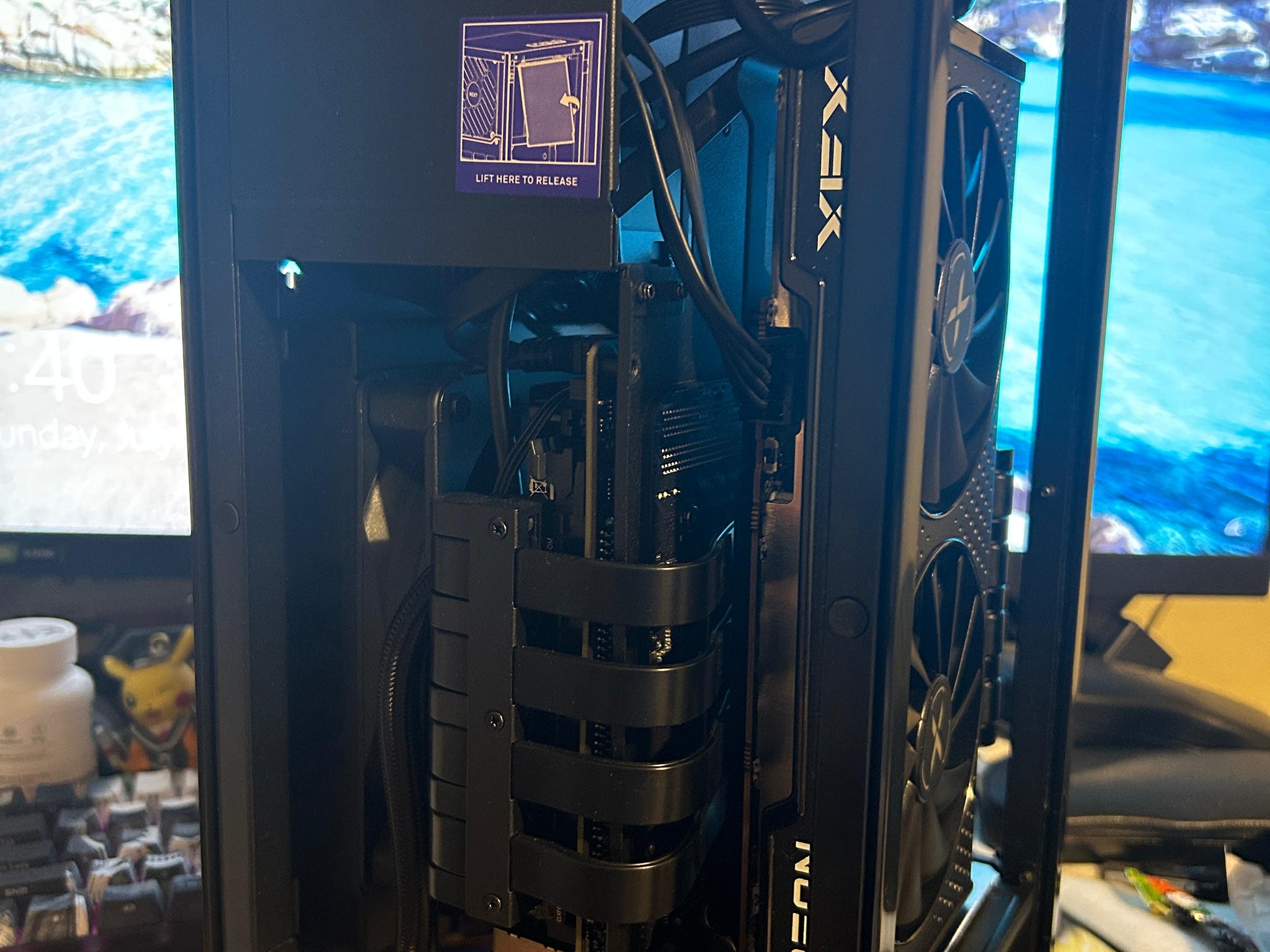 NZXT H1 Gaming PC Pikachu Theme - RX 6600 Ryzen 5 3600