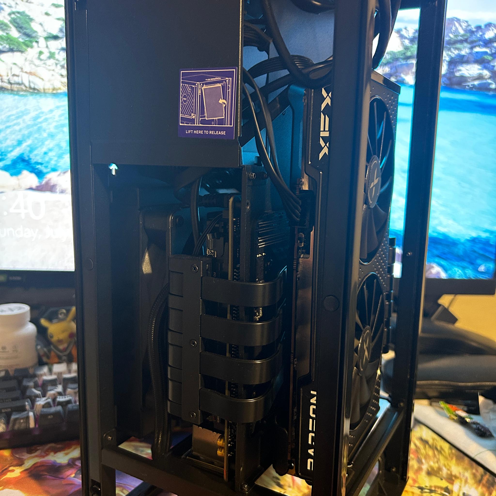 NZXT H1 Gaming PC Pikachu Theme - RX 6600 Ryzen 5 3600