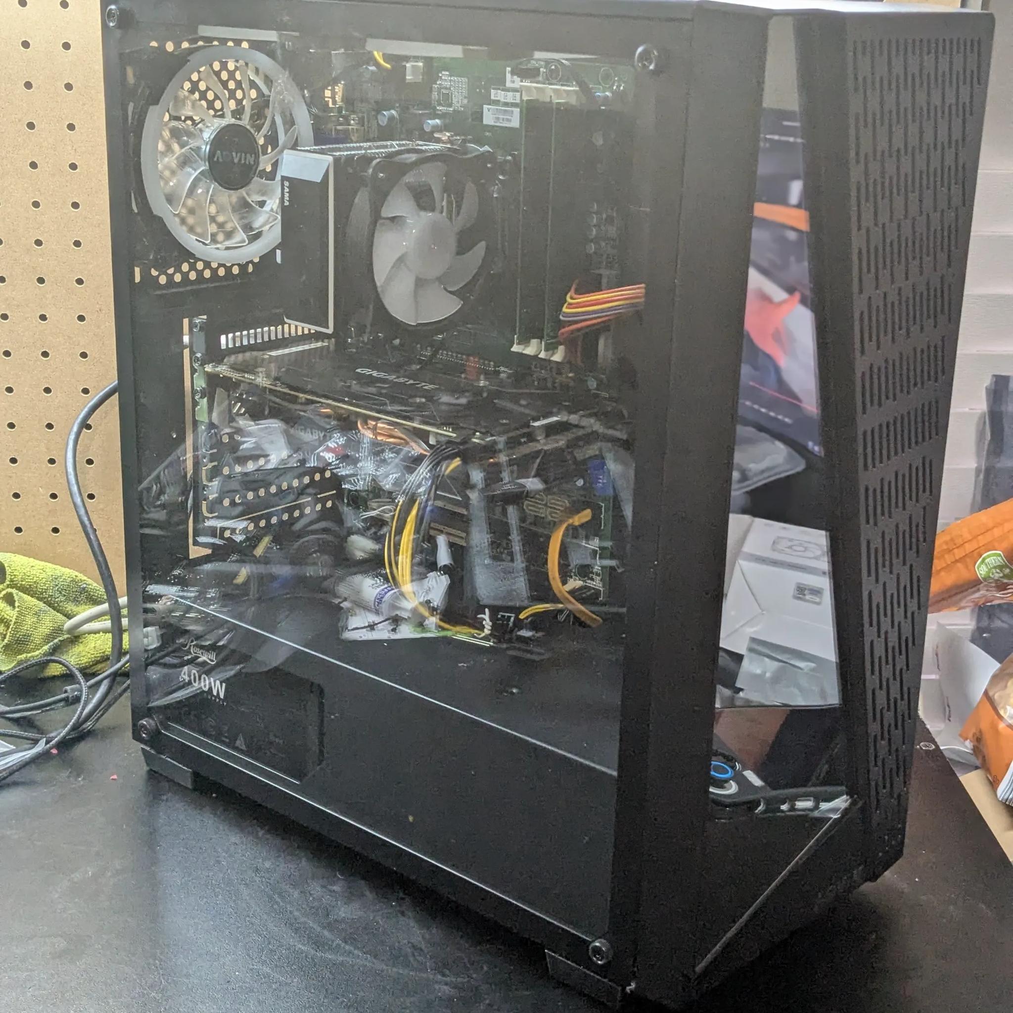 100 FPS Fortnite | 180 Day Warranty | i5-4590 , 16GB RAM, 480GB SSD, RX 570 4GB, RGB, Wifi, Win10
