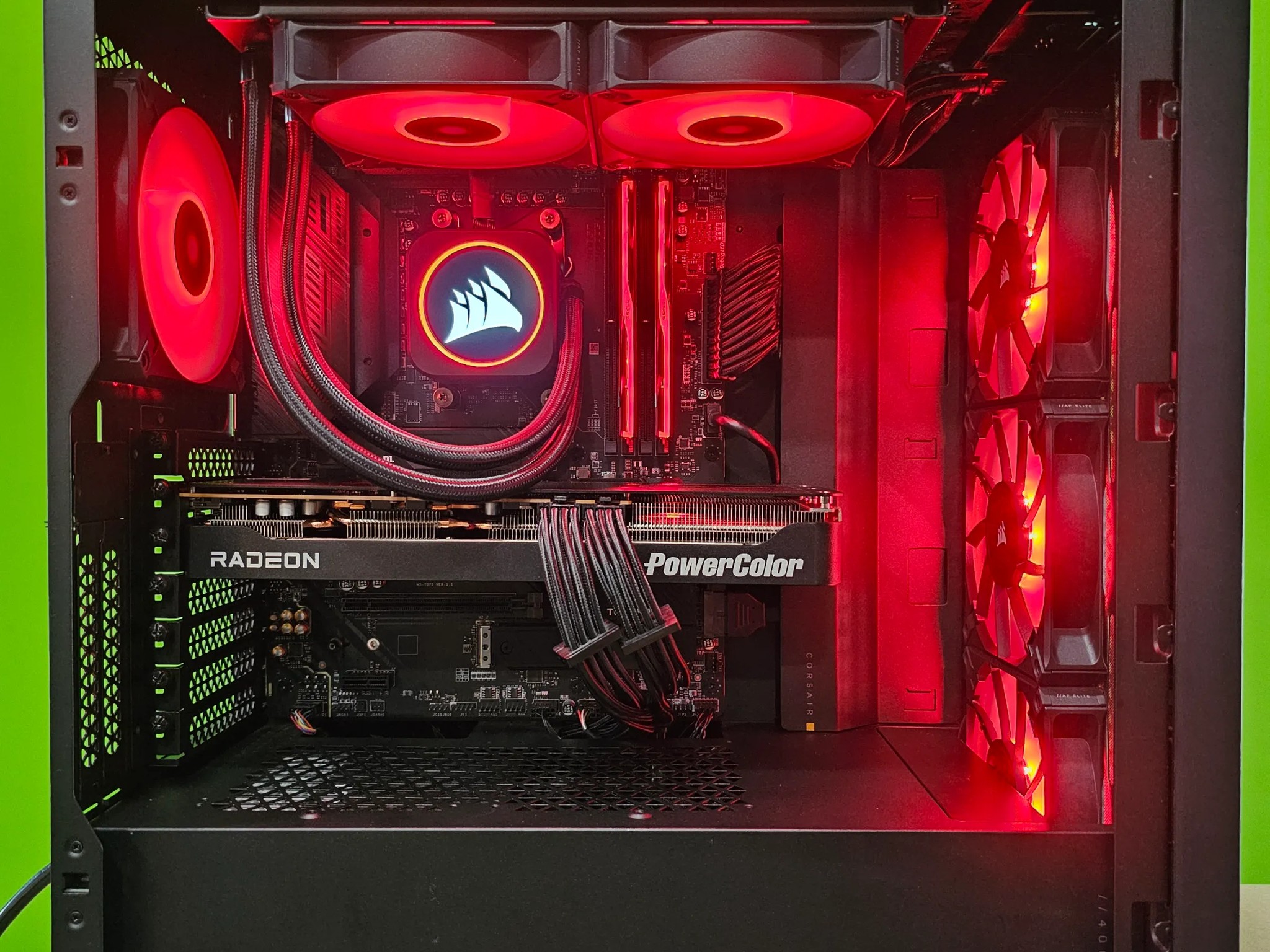 AMD Ryzen 7 9700X; Radeon RX 9070 XT; 64GB DDR5-6000 RAM; 2TB SSD