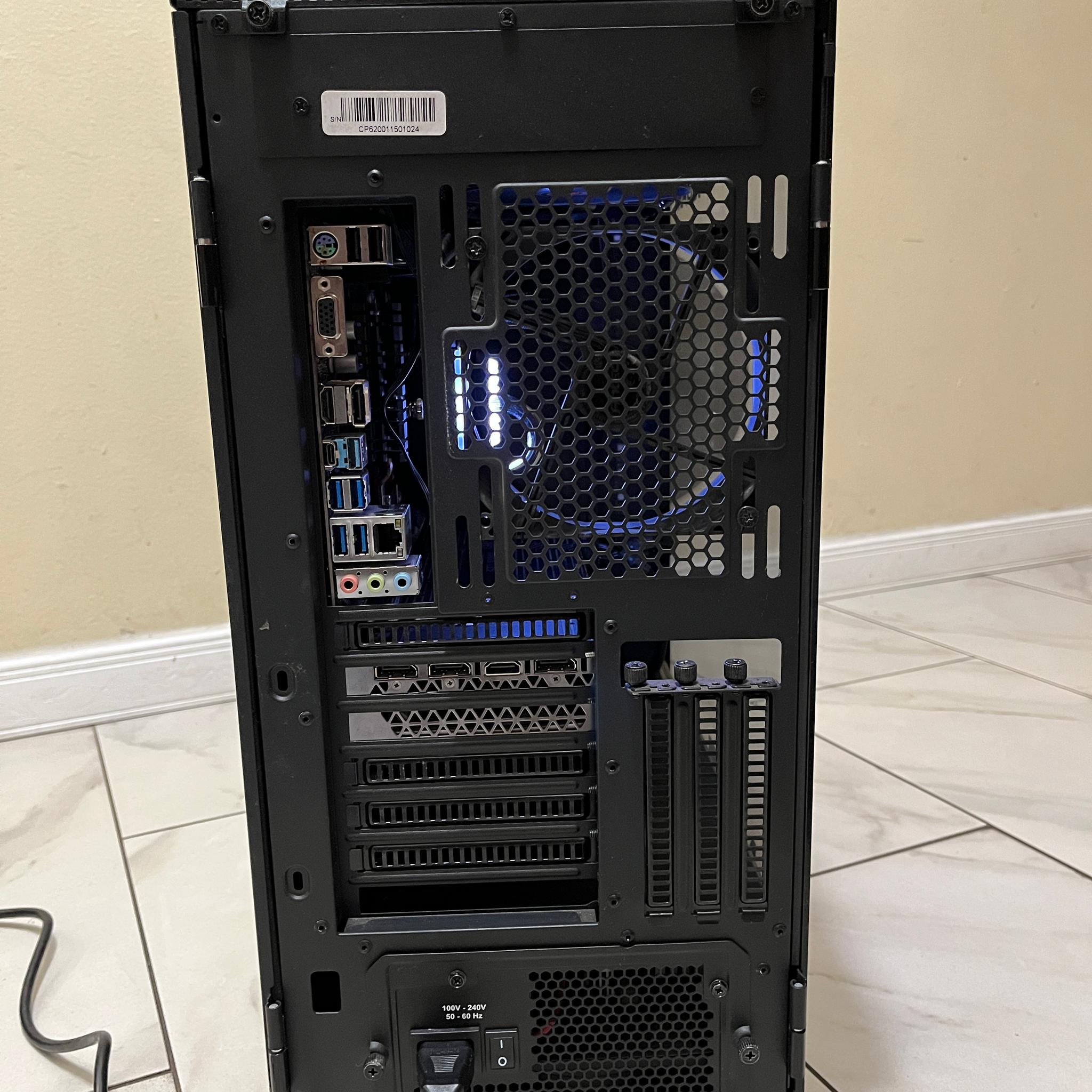 🟠🔥NVIDIA GTX 1080 Ti, AMD Ryzen 7 2700X, 16GB RAM, 500 GB SSD, High FPS Custom Gaming PC