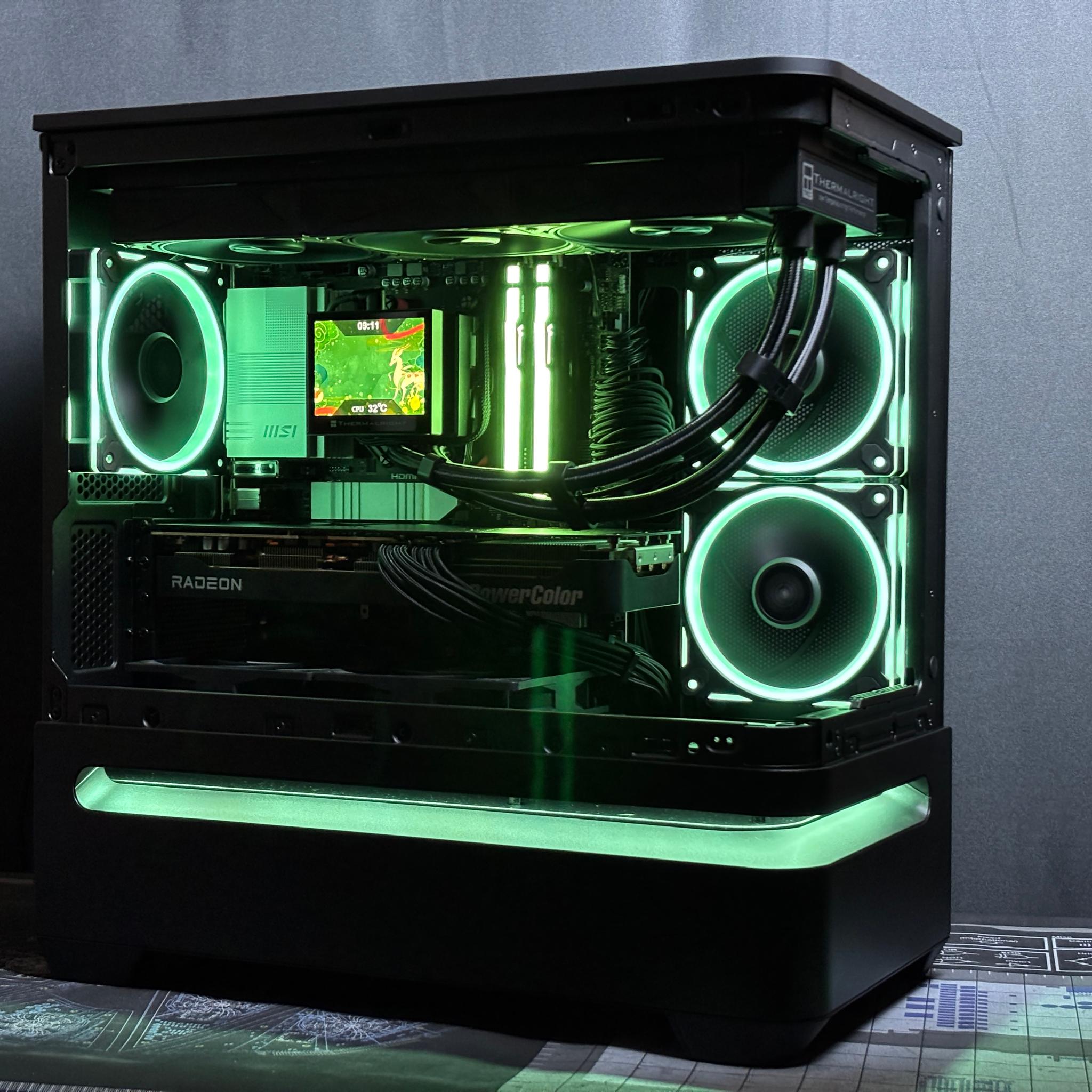 🌌STELLAR 4K PC🌌 9070XT 16GB| R7 7800X3D | 32GB DDR5 | 2TB SSD