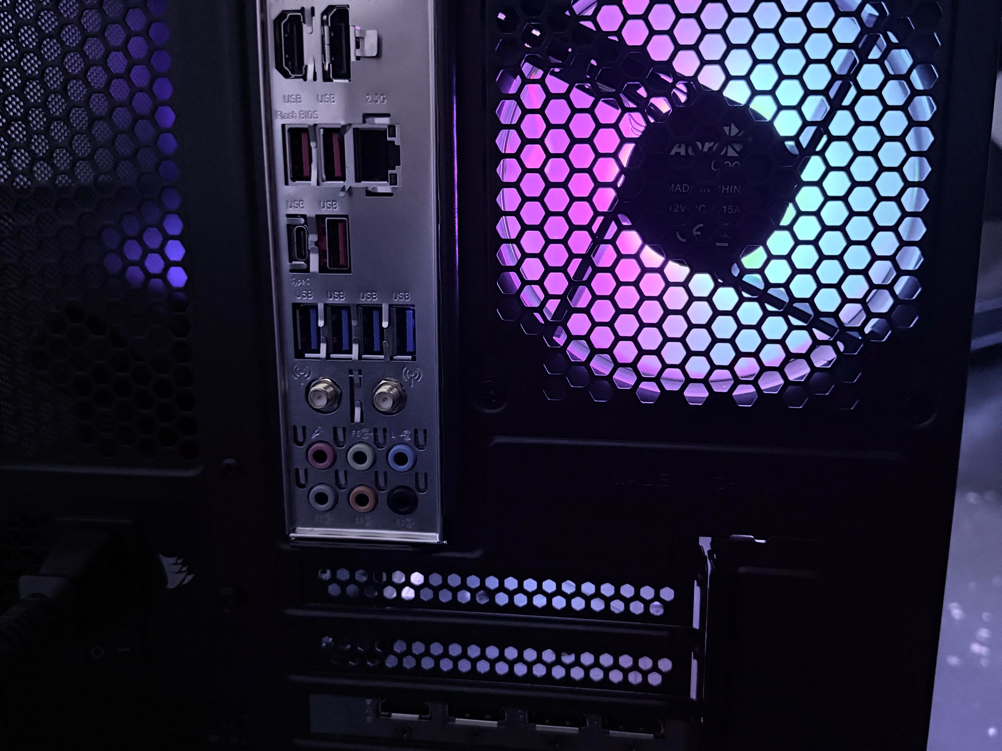 ⚫️"Crimson Aurora"🟠 | 1440p Gaming | RTX 4070 Super | Ryzen 5 7600X | 32B DDR5 | 1TB Storage