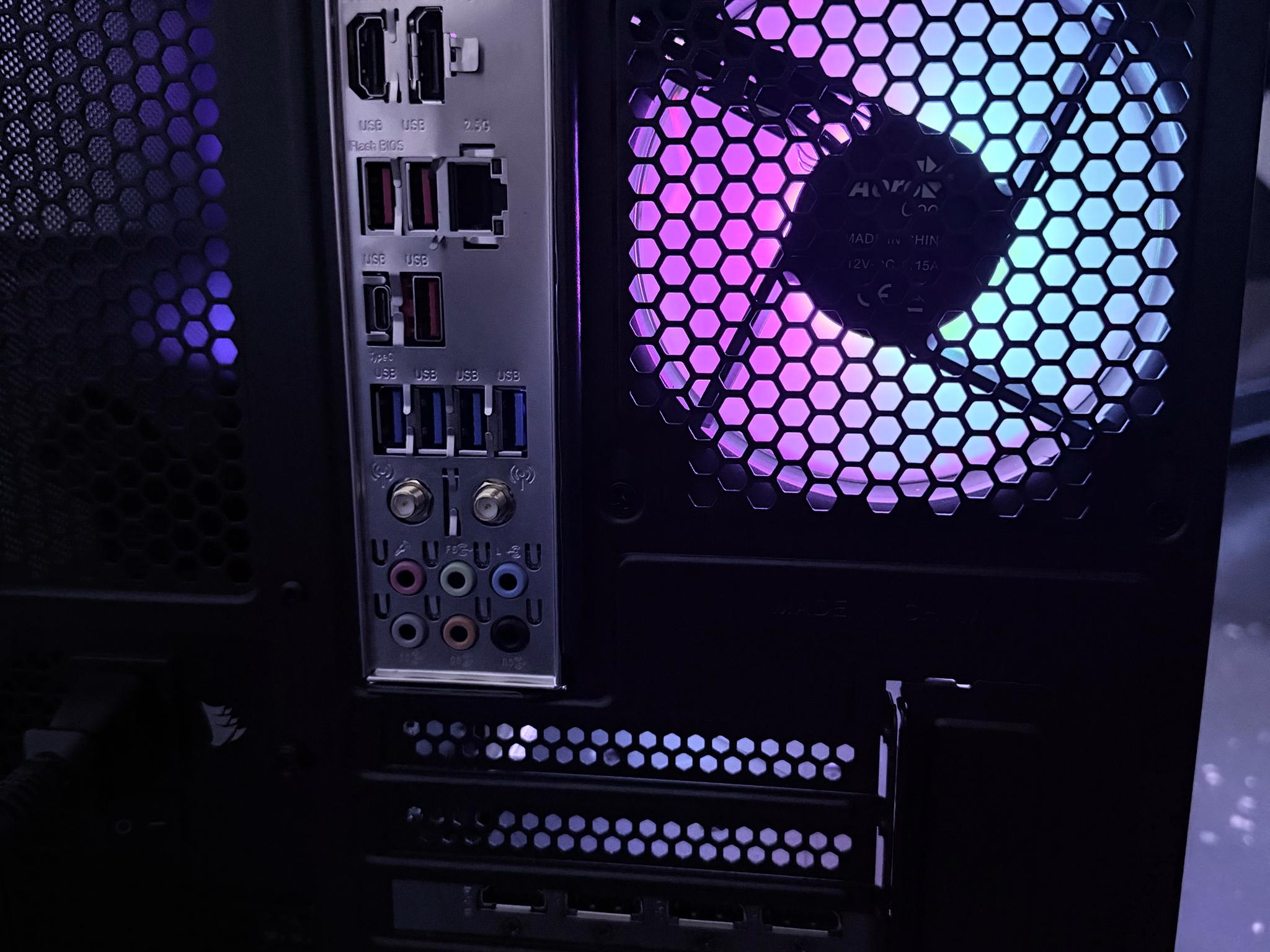⚫️"Crimson Aurora"🟠 | 1440p Gaming | RTX 4070 Super | Ryzen 5 7600X | 32B DDR5 | 1TB Storage