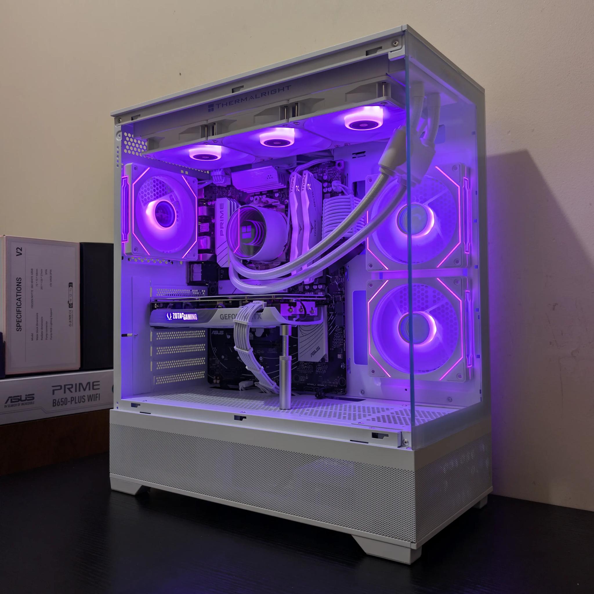 🦢4K Gaming Beast | RTX 4070 Super | Ryzen 7 7700 | 1TB SSD | 32GB RAM | WiFi 6 & Bluetooth🦢