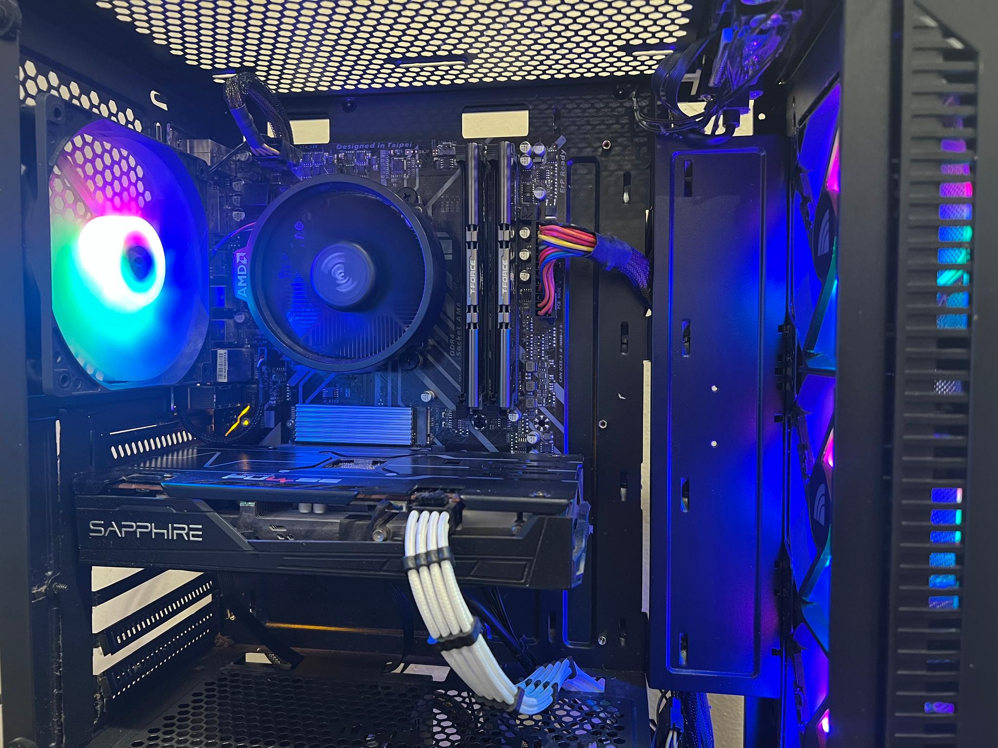 RX 5500xt | Ryzen 5 1600 | 16gb RAM | 512gb NVMe | Windows 11 | Budget Gaming PC